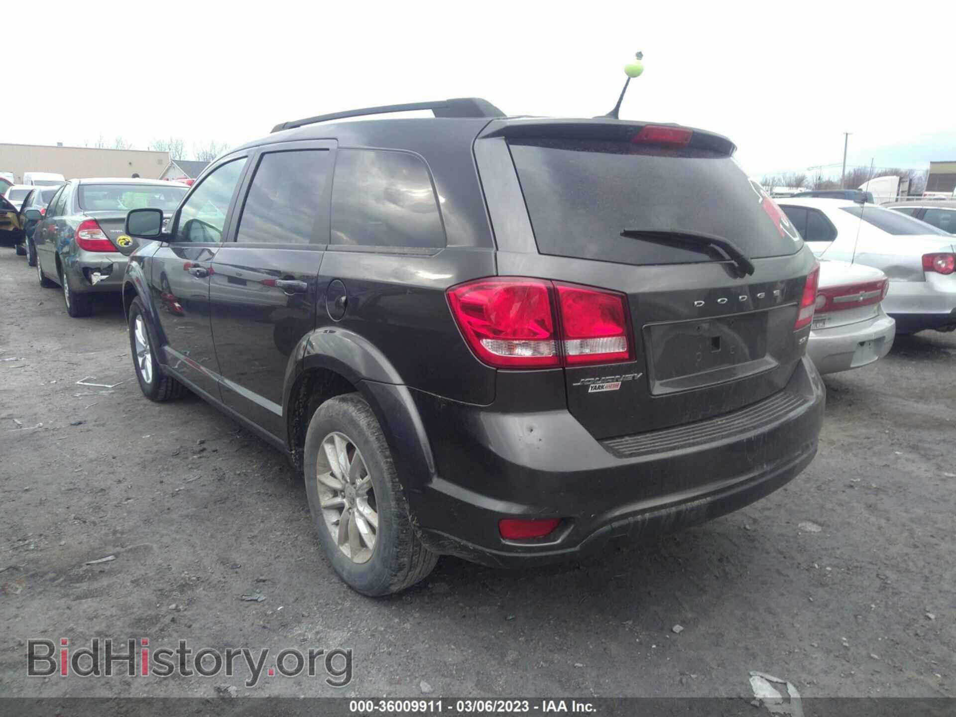 2016 DODGE JOURNEY - VIN: 3C4PDCBB6GT177832 - Фото 3