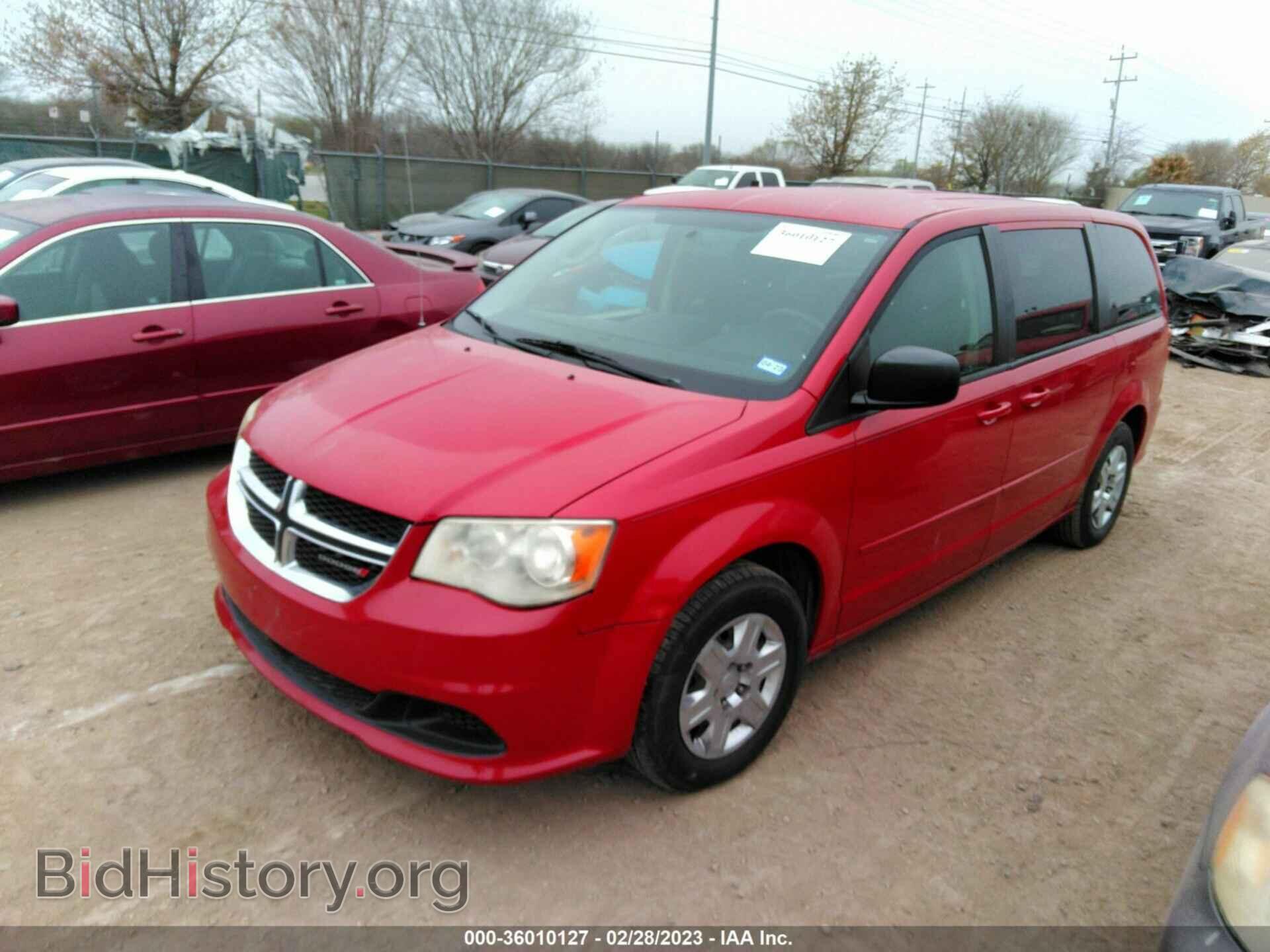 2013 DODGE GRAND CARAVAN - VIN: 2C4RDGBGXDR505795 - Фото 2