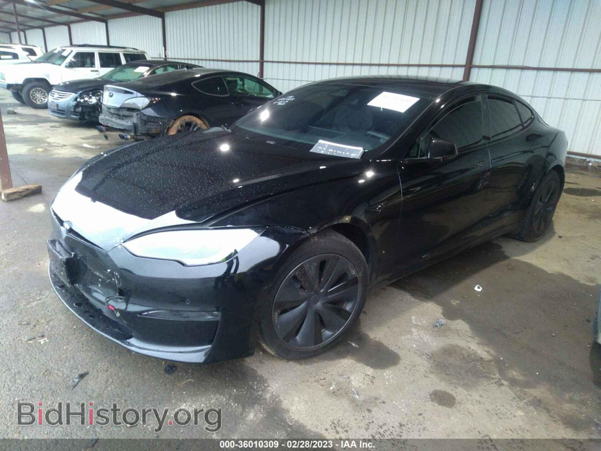 2022 TESLA MODEL S - VIN: 5YJSA1E59NF475039 - Photo 2