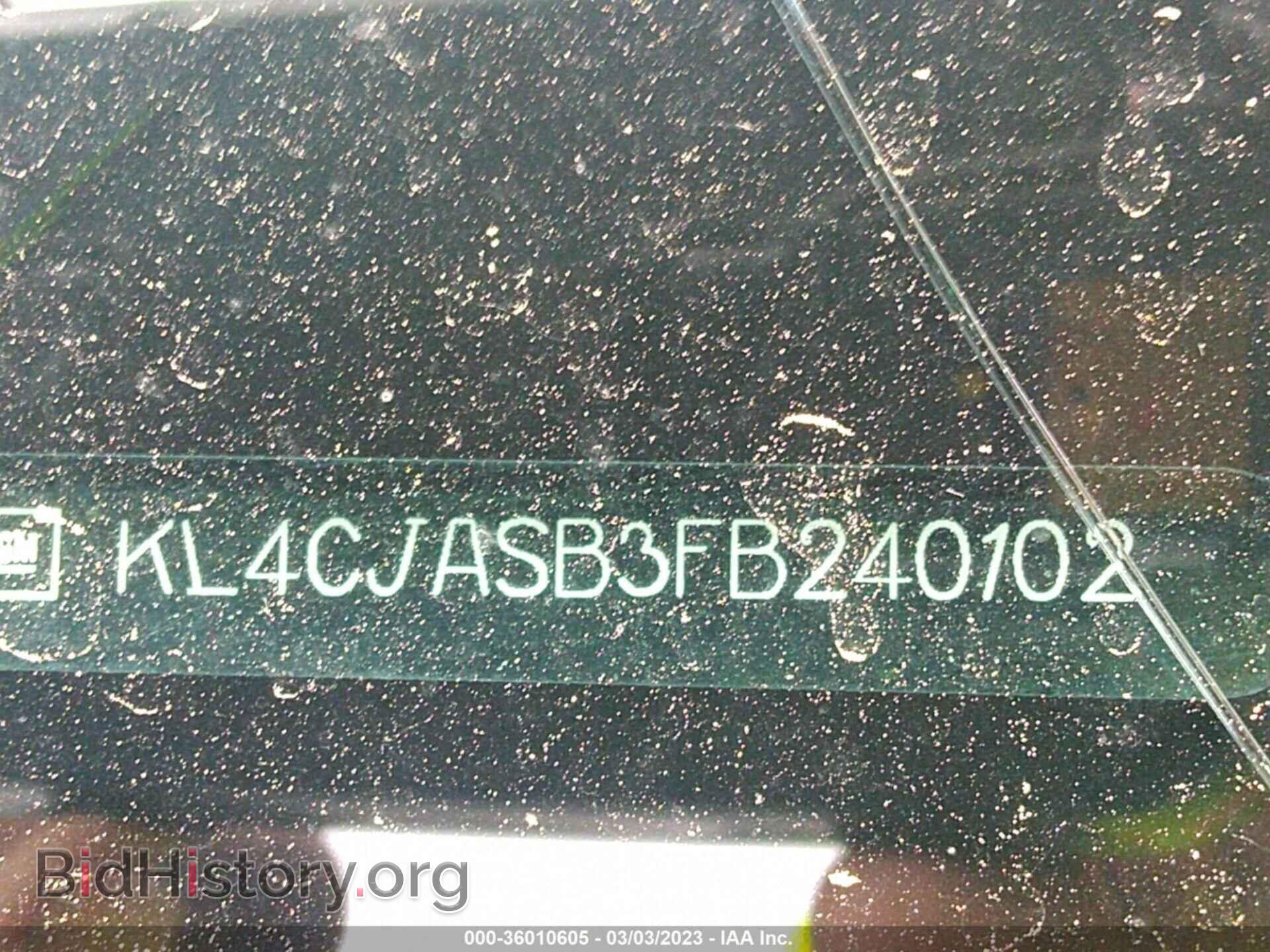 2015 BUICK ENCORE - VIN: KL4CJASB3FB240102 - Фото 9