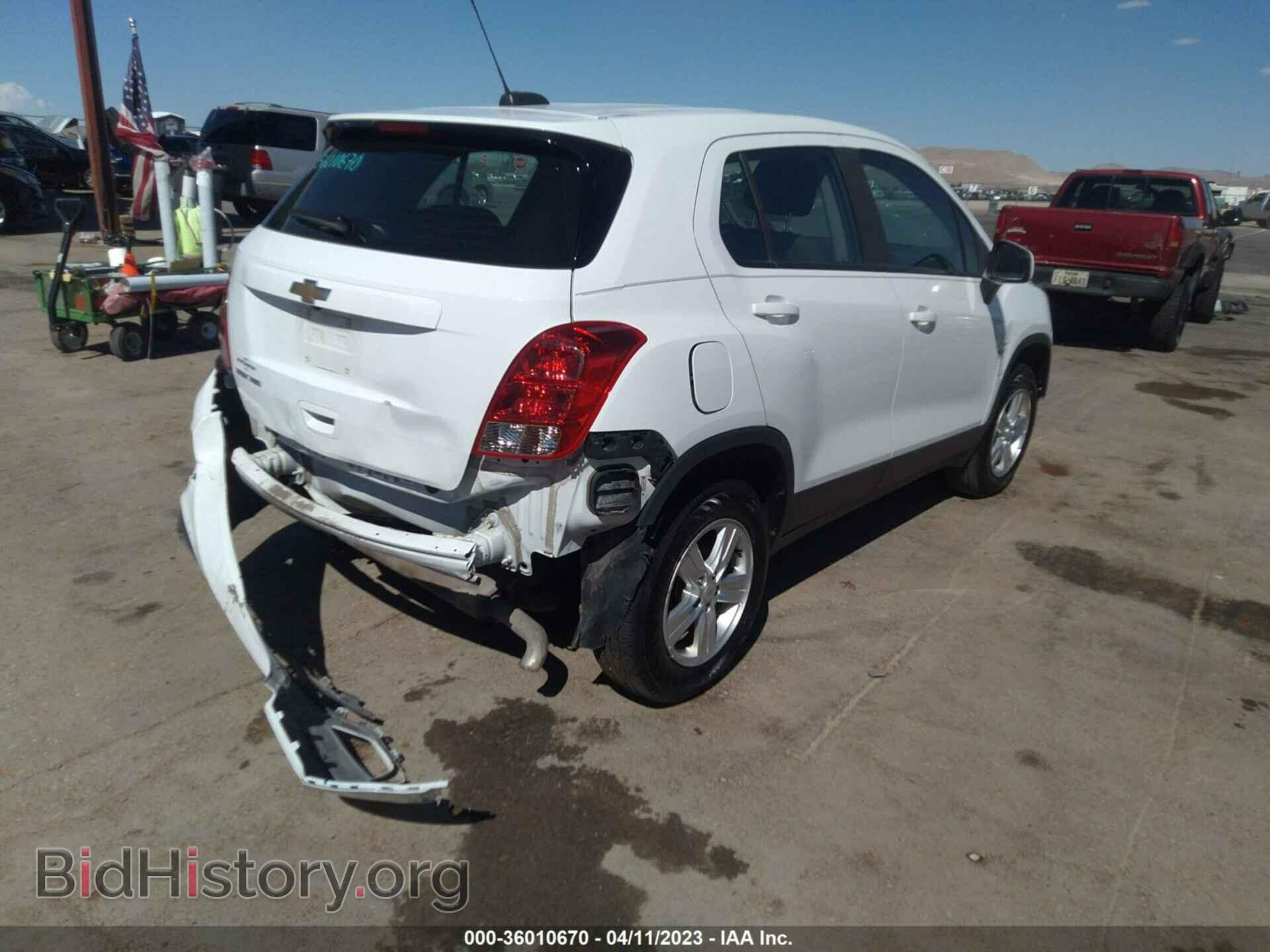 2018 CHEVROLET TRAX - VIN: KL7CJNSB1JB719086 - Фото 4