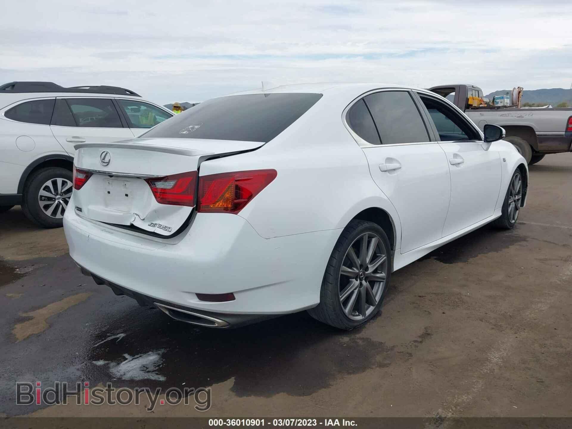 2015 LEXUS GS 350 - VIN: JTHBE1BL2FA015155 - Фото 4