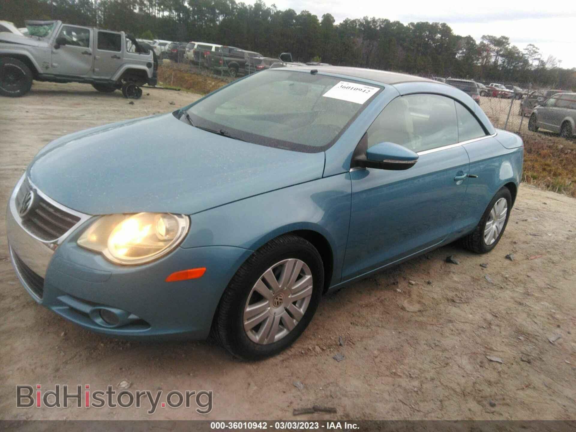 2009 VOLKSWAGEN EOS - VIN: WVWBA71F59V010699 - Фото 2