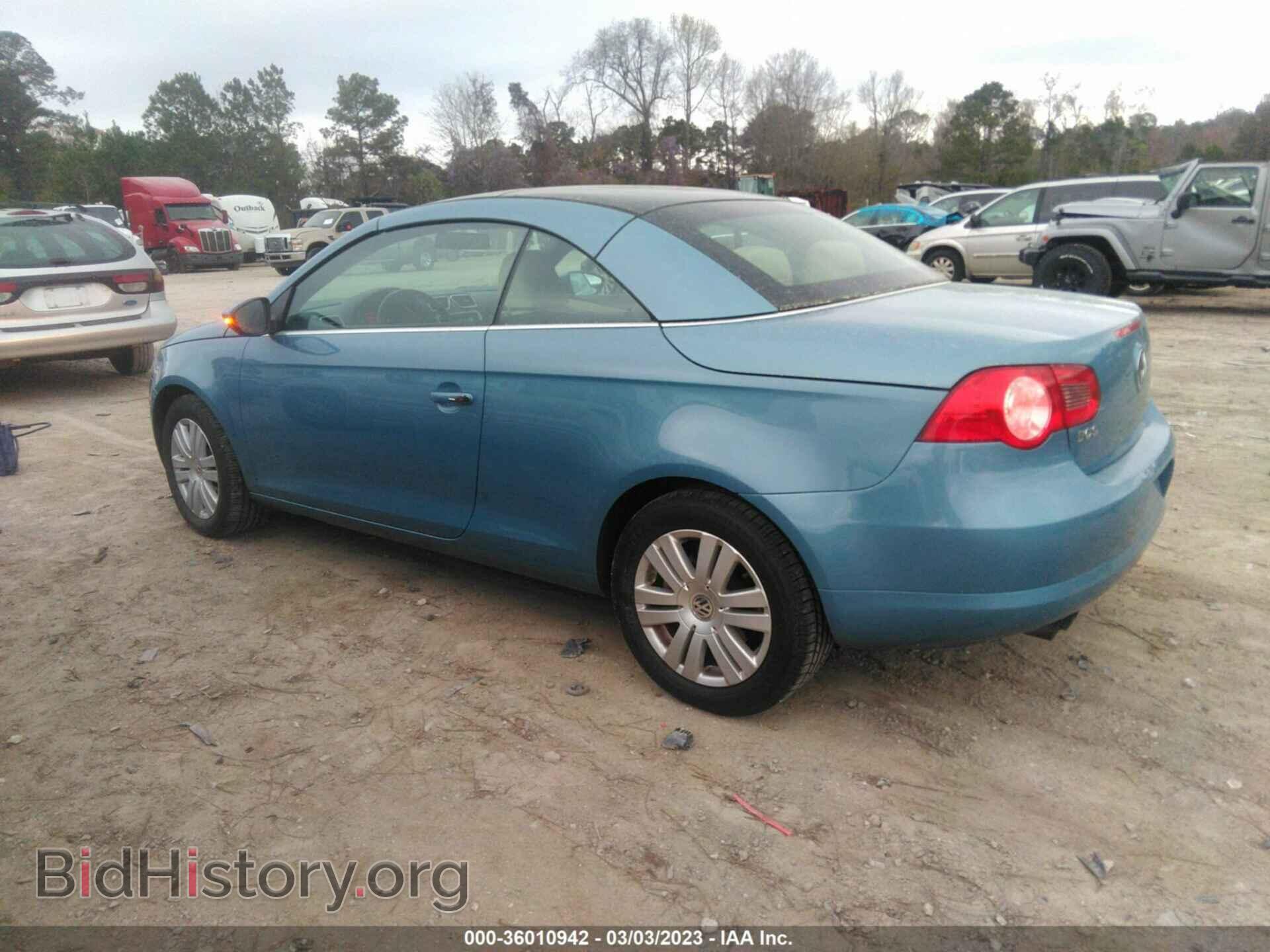 2009 VOLKSWAGEN EOS - VIN: WVWBA71F59V010699 - Фото 3