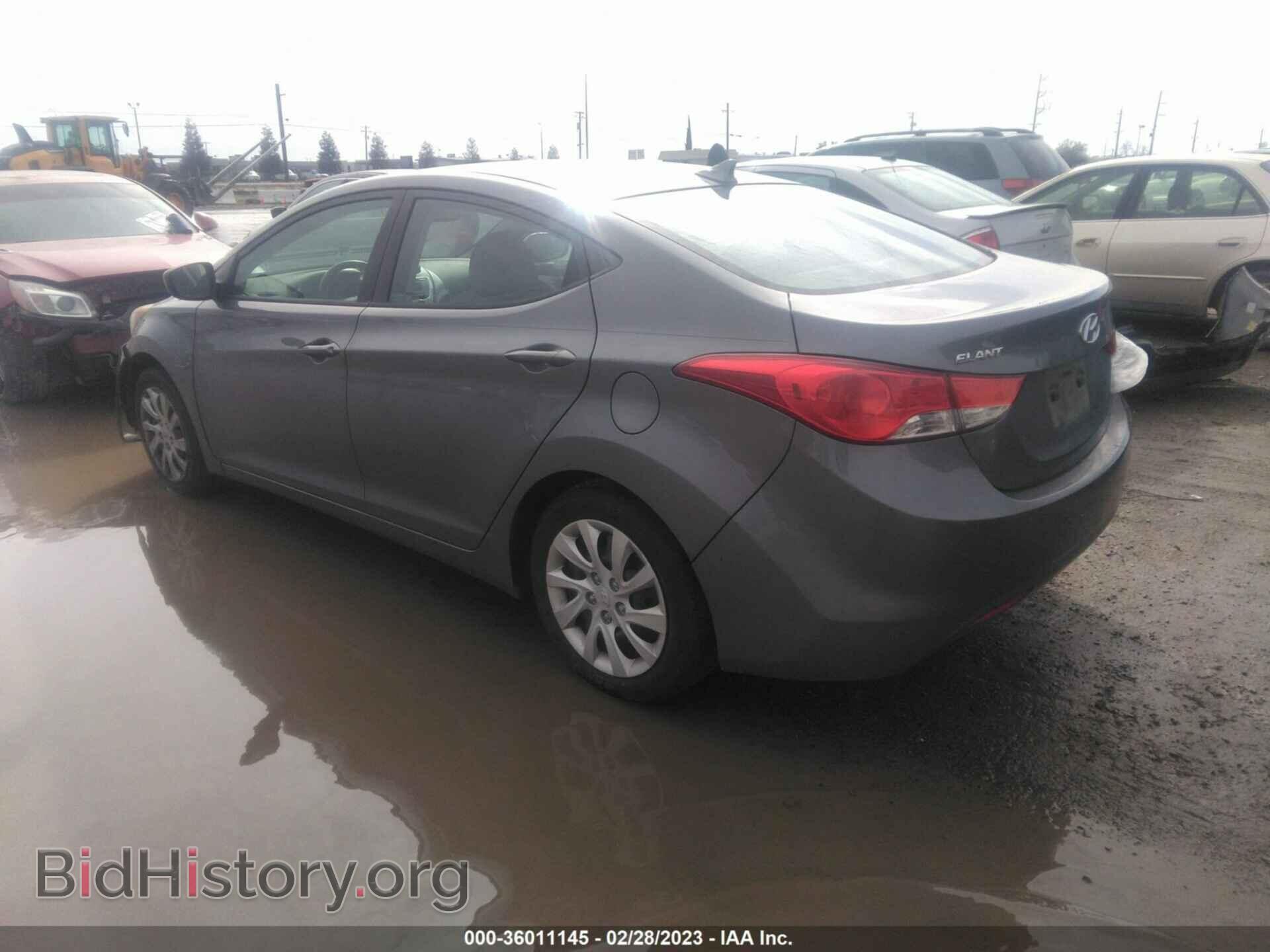 2012 HYUNDAI ELANTRA - VIN: 5NPDH4AE1CH067547 - Фото 3