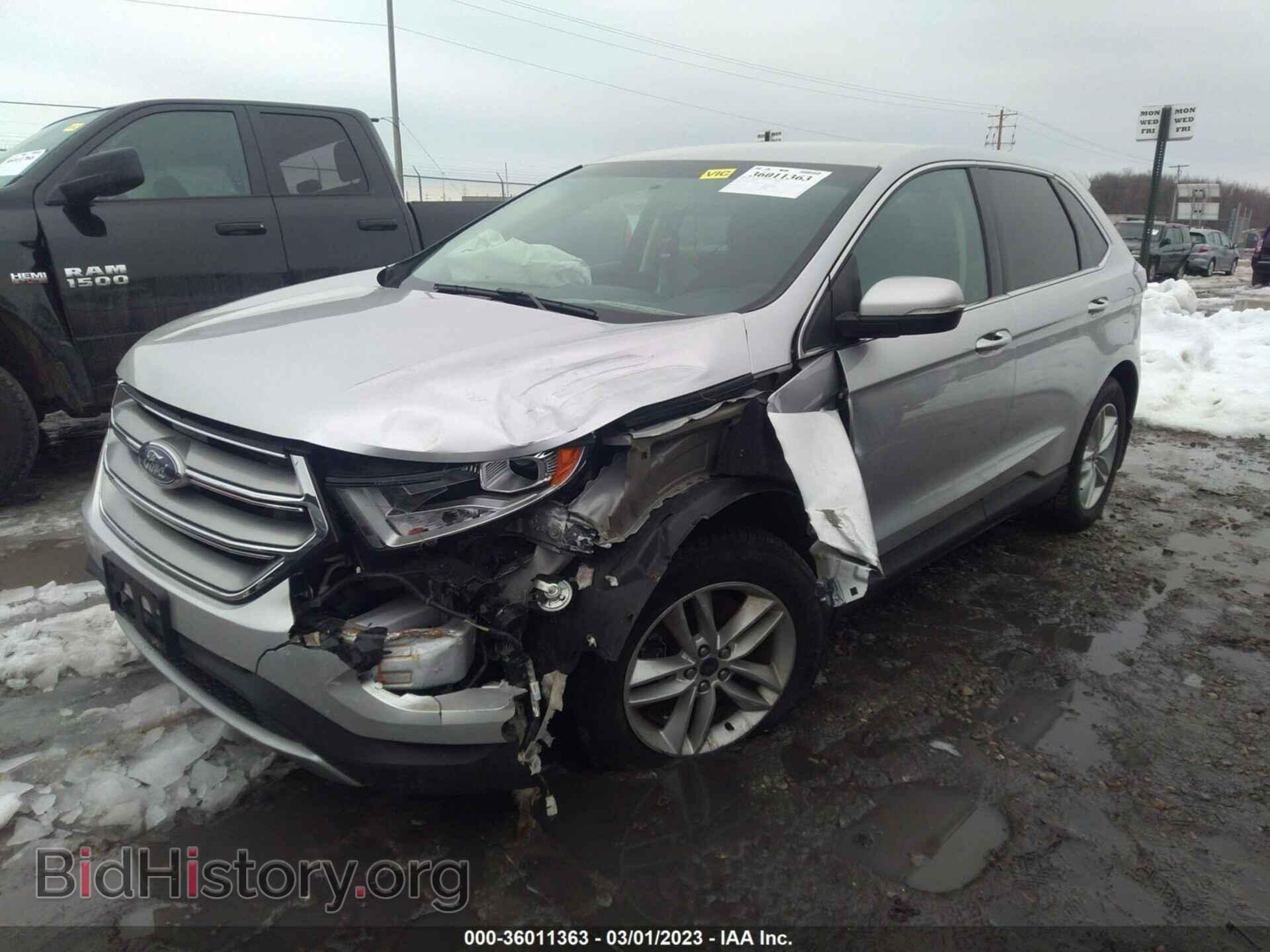 2015 FORD EDGE - VIN: 2FMTK4J99FBC34121 - Photo 2