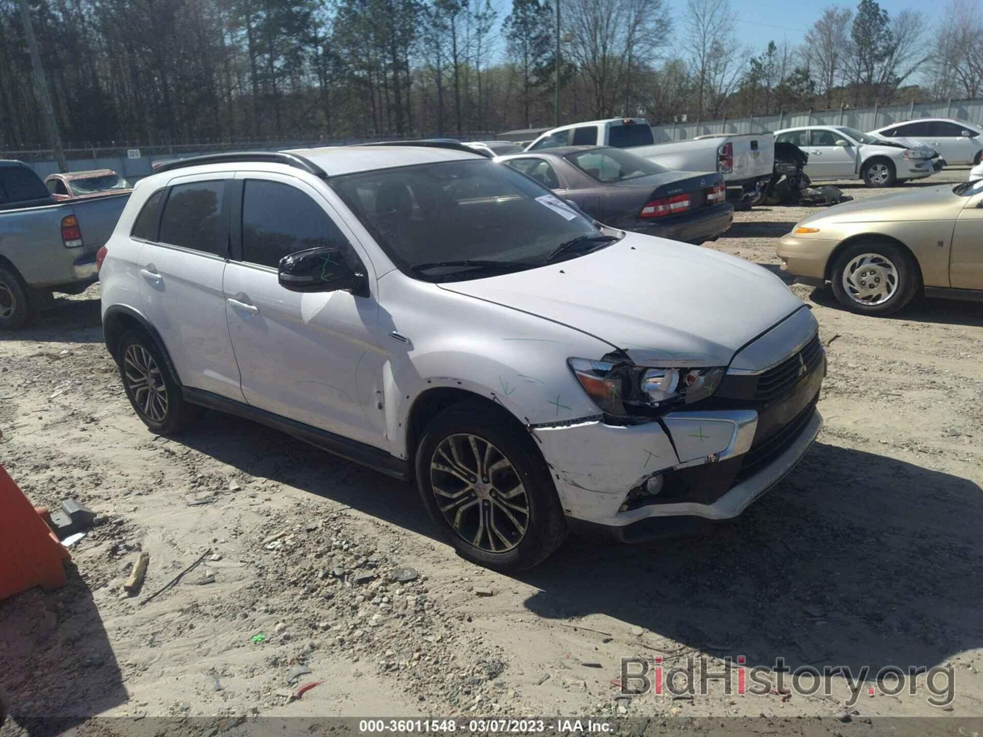 Photo JA4AR4AW2GZ023638 - MITSUBISHI OUTLANDER SPORT 2016