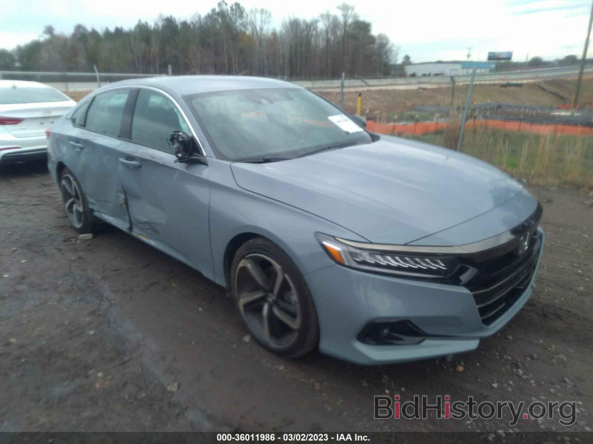 Photo 1HGCV1F33NA114146 - HONDA ACCORD SEDAN 2022