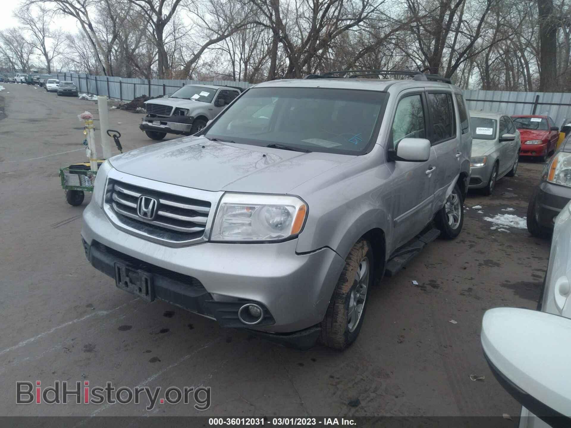 2012 HONDA PILOT - VIN: 5FNYF4H69CB027737 - Фото 2