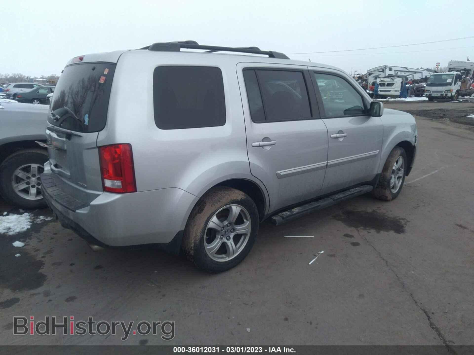 2012 HONDA PILOT - VIN: 5FNYF4H69CB027737 - Фото 4