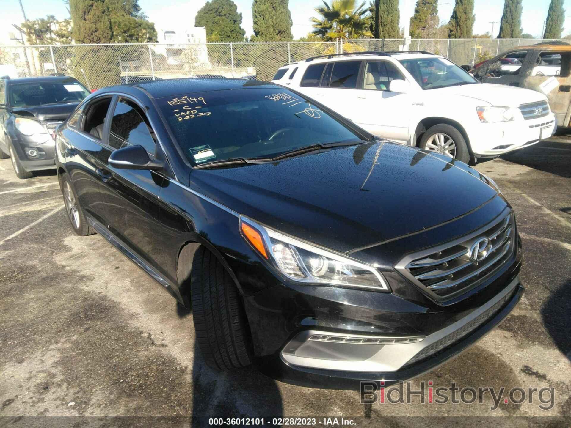 Photo 5NPE34AB2HH534703 - HYUNDAI SONATA 2017