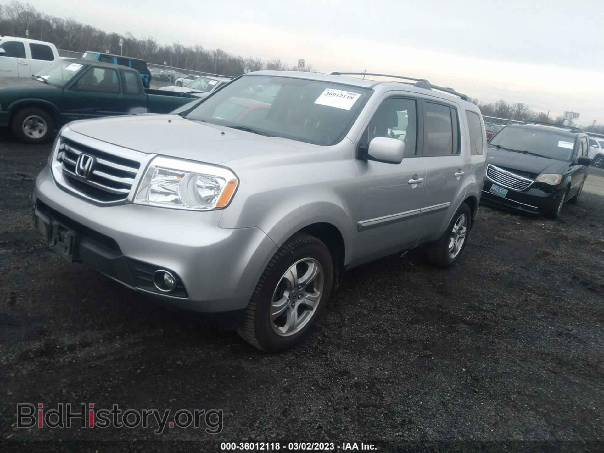2014 HONDA PILOT - VIN: 5FNYF4H50EB001831 - Фото 2