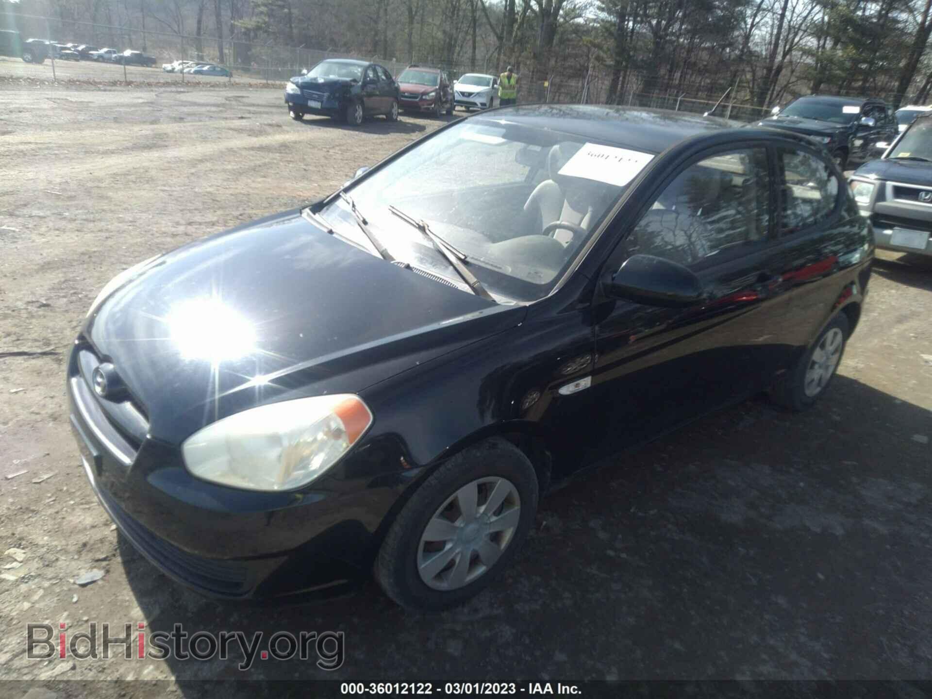 2007 HYUNDAI ACCENT - VIN: KMHCM36CX7U054103 - Фото 2