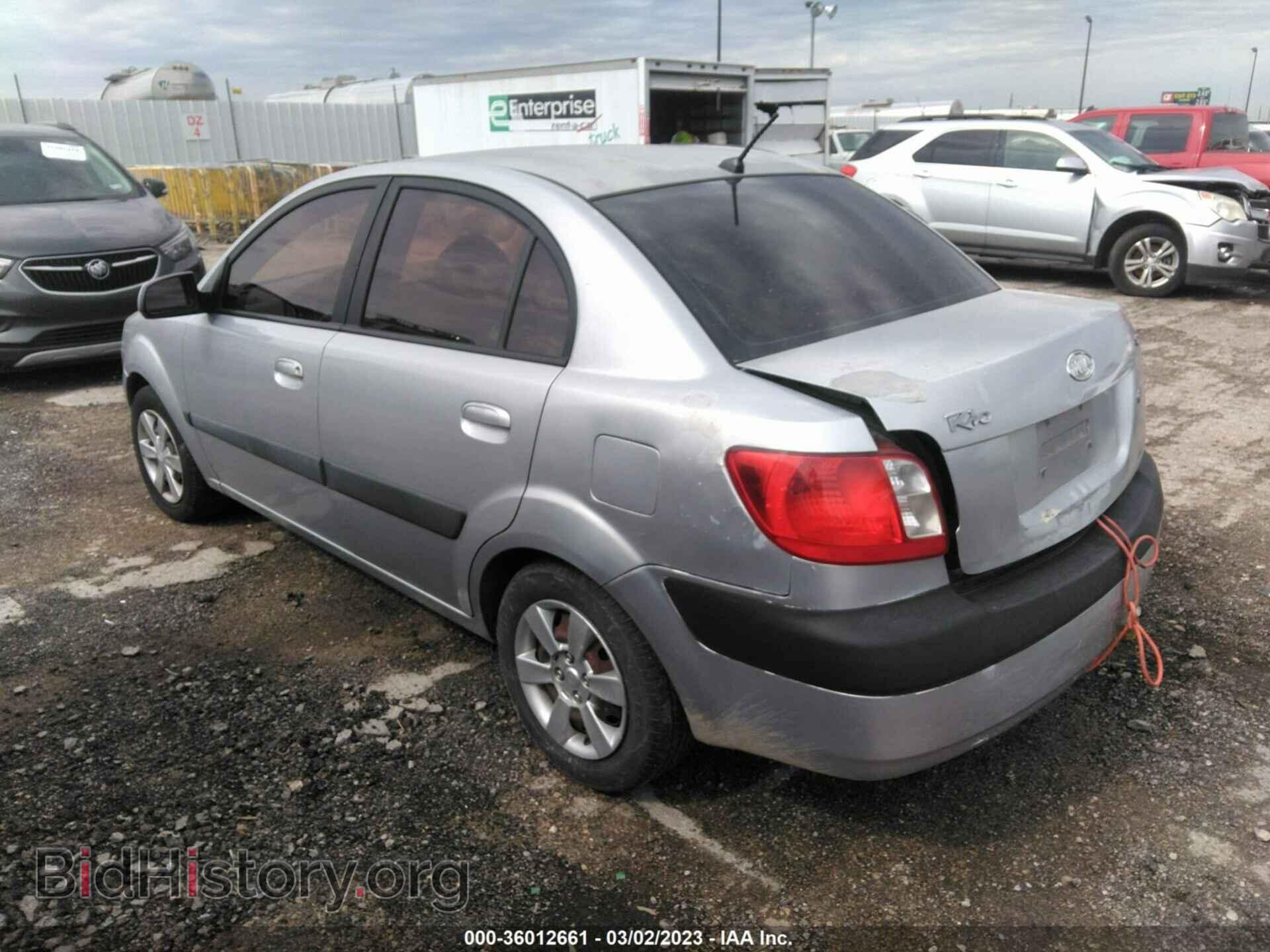2007 KIA RIO - VIN: KNADE123376225422 - Фото 3