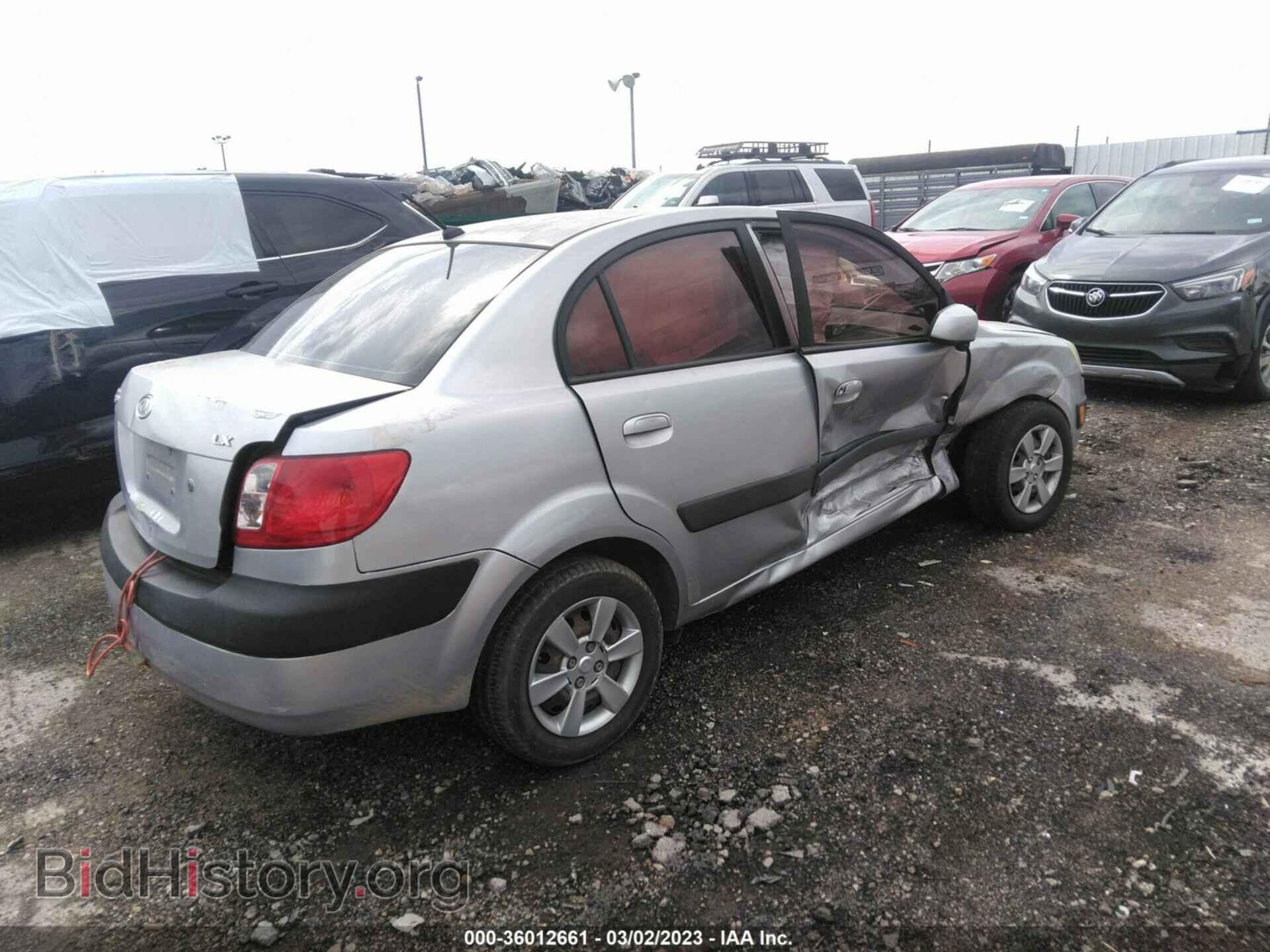 2007 KIA RIO - VIN: KNADE123376225422 - Фото 4