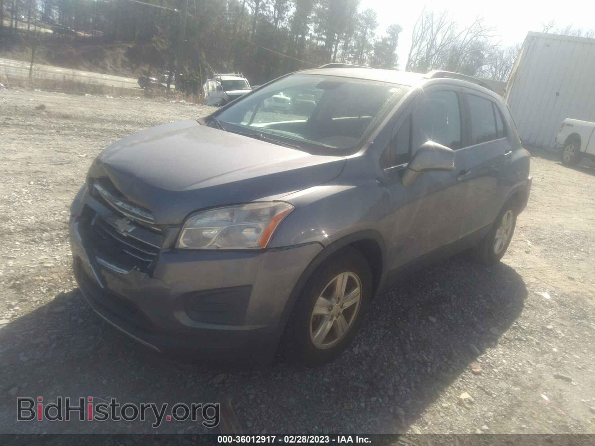 2015 CHEVROLET TRAX - VIN: KL7CJLSB3FB186542 - Фото 2