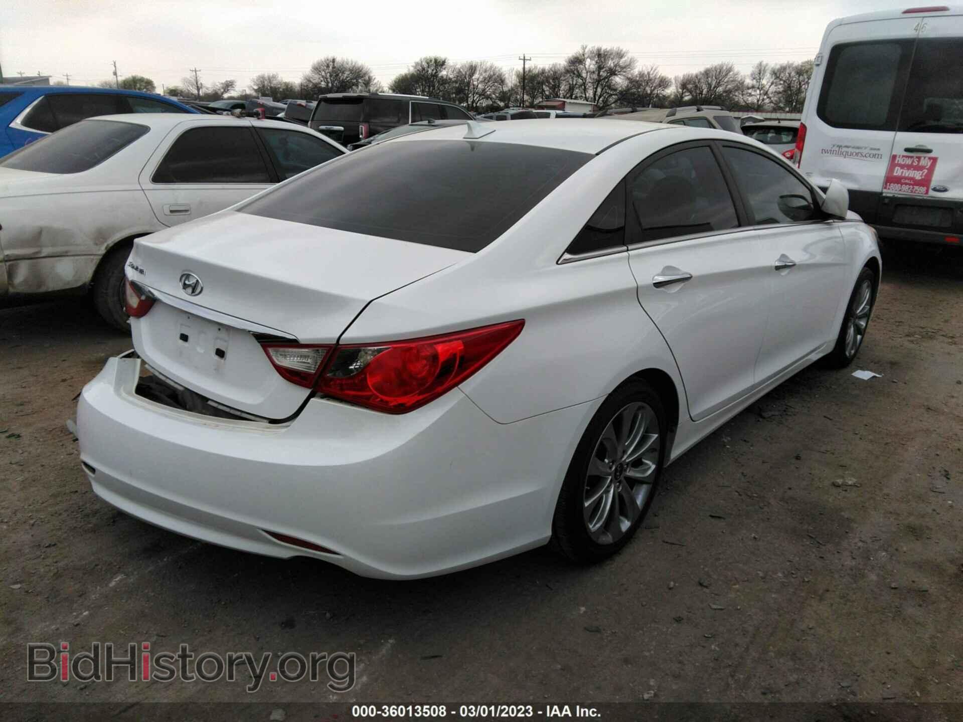 2012 HYUNDAI SONATA - VIN: 5NPEC4AC5CH390193 - Фото 4