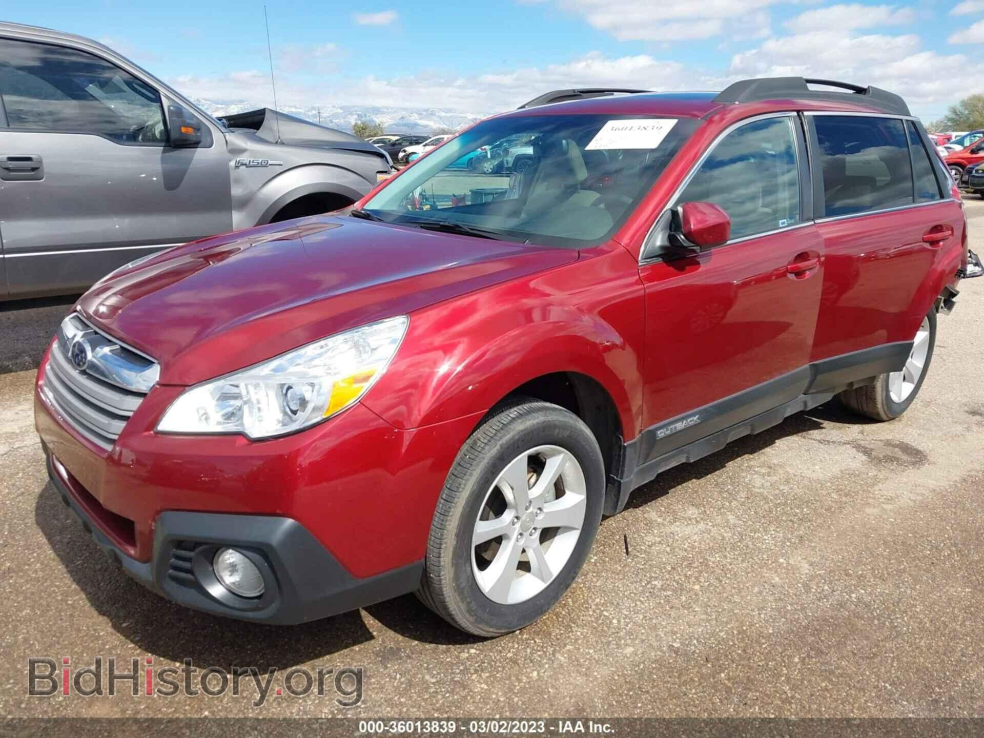 2014 SUBARU OUTBACK - VIN: 4S4BRBDC7E3220171 - Фото 2