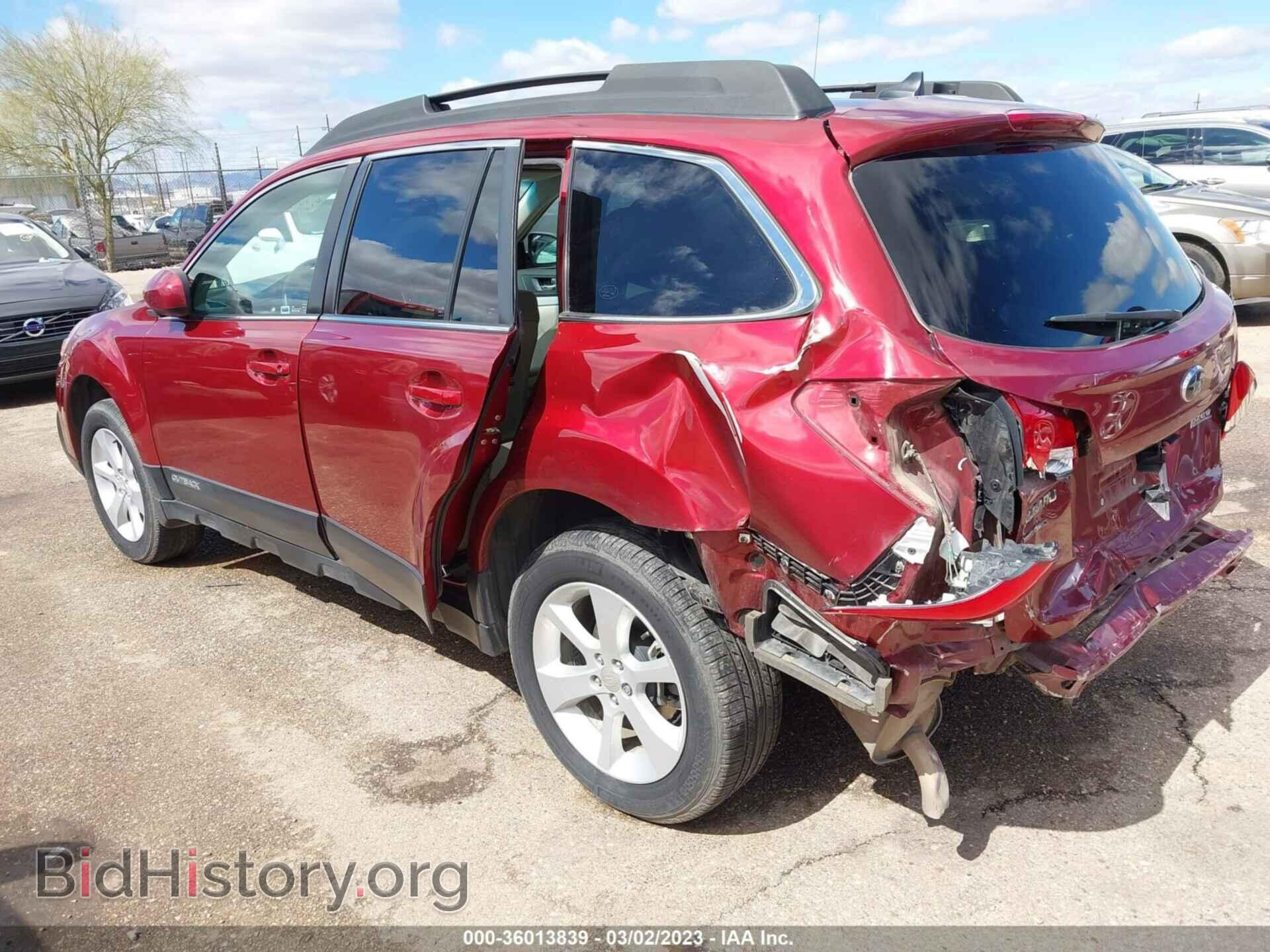 2014 SUBARU OUTBACK - VIN: 4S4BRBDC7E3220171 - Фото 3