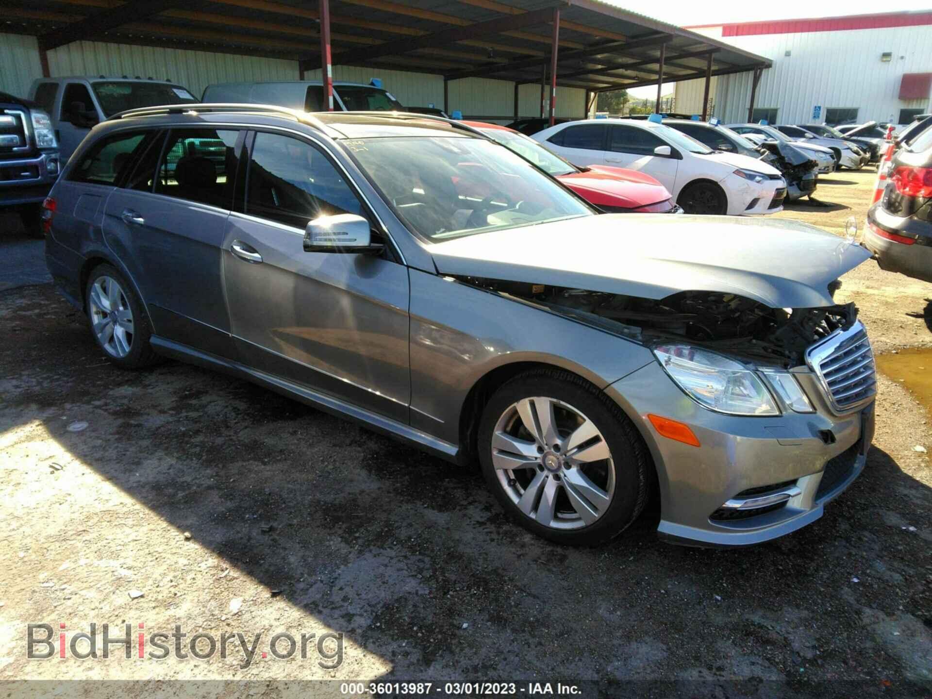 Фотография WDDHH8JB0DA715280 - MERCEDES-BENZ E-CLASS 2013