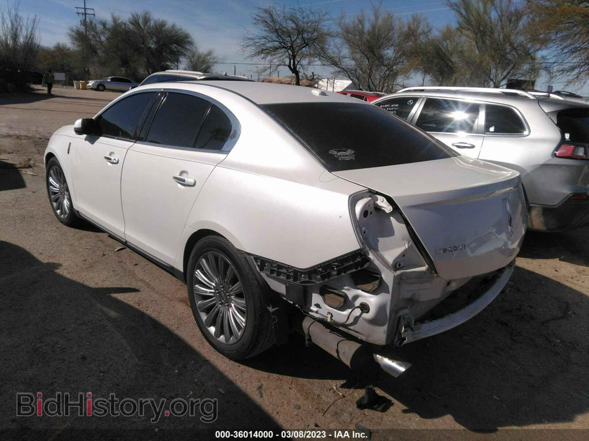 2013 LINCOLN MKS - VIN: 1LNHL9DK7DG609525 - Фото 3