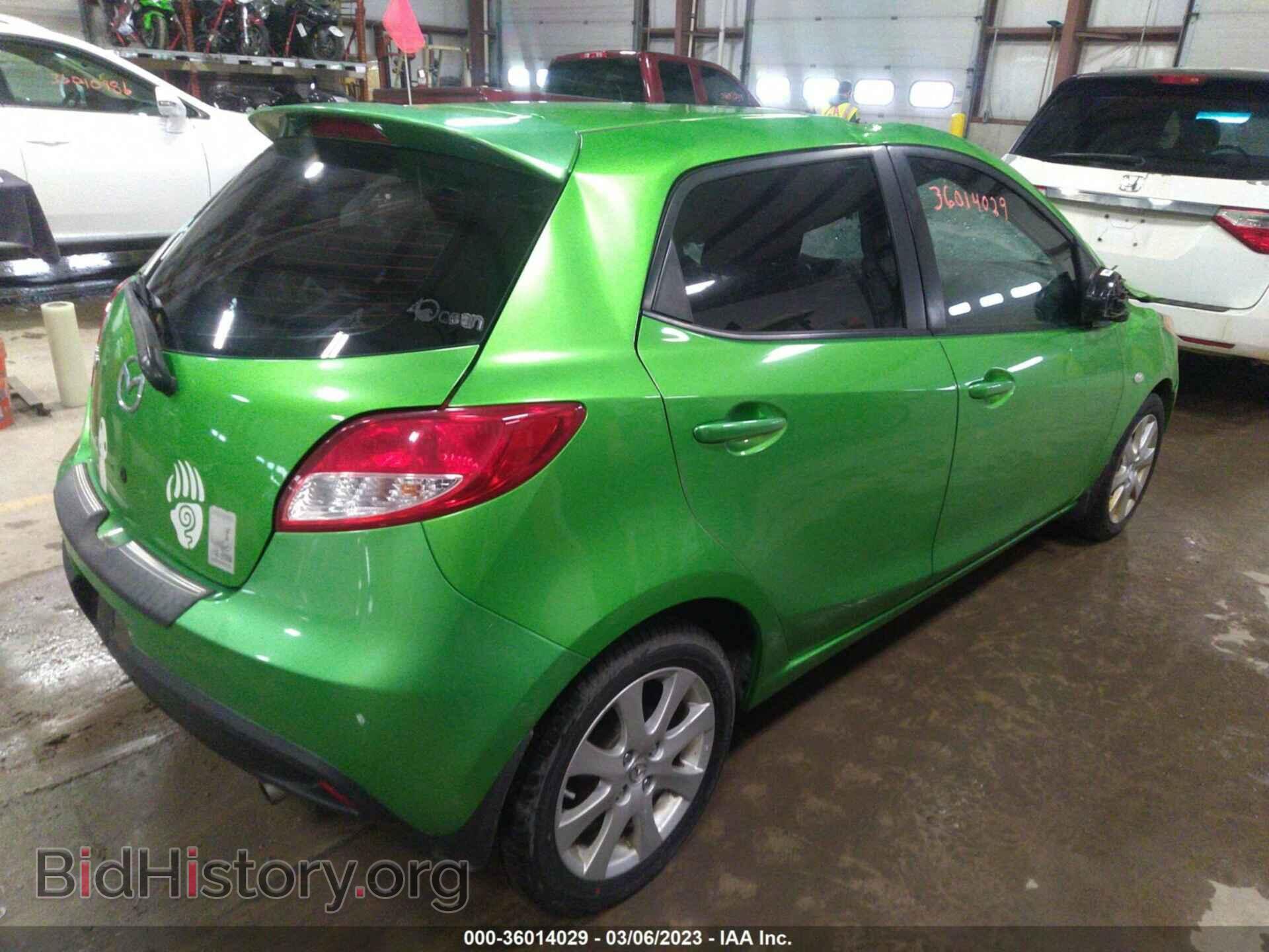 2011 MAZDA MAZDA2 - VIN: JM1DE1HZ6B0130430 - Фото 4