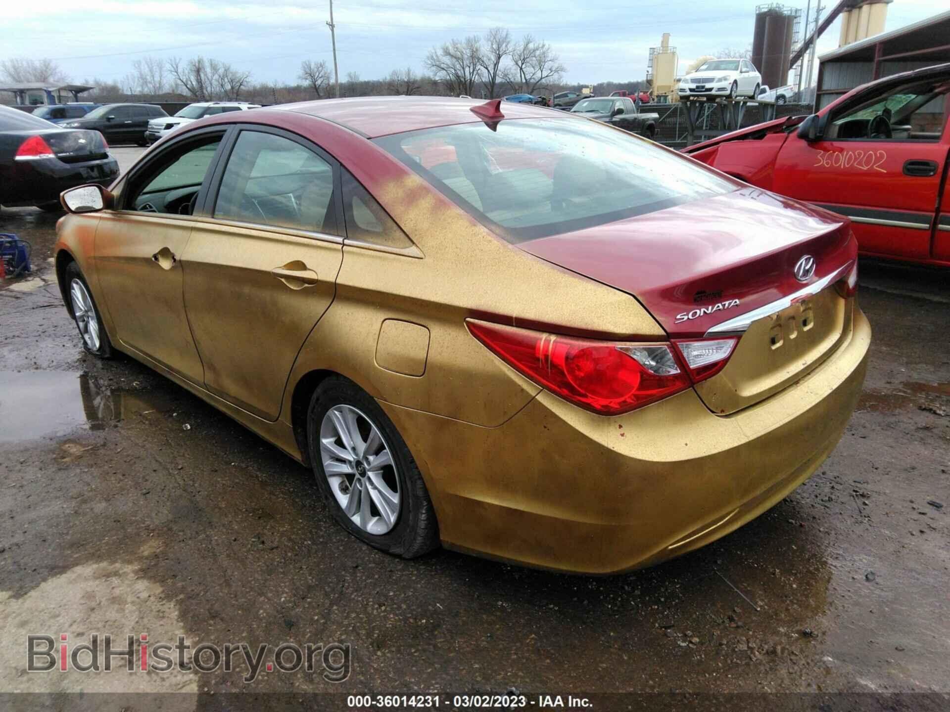 2013 HYUNDAI SONATA - VIN: 5NPEB4AC3DH781962 - Фото 3