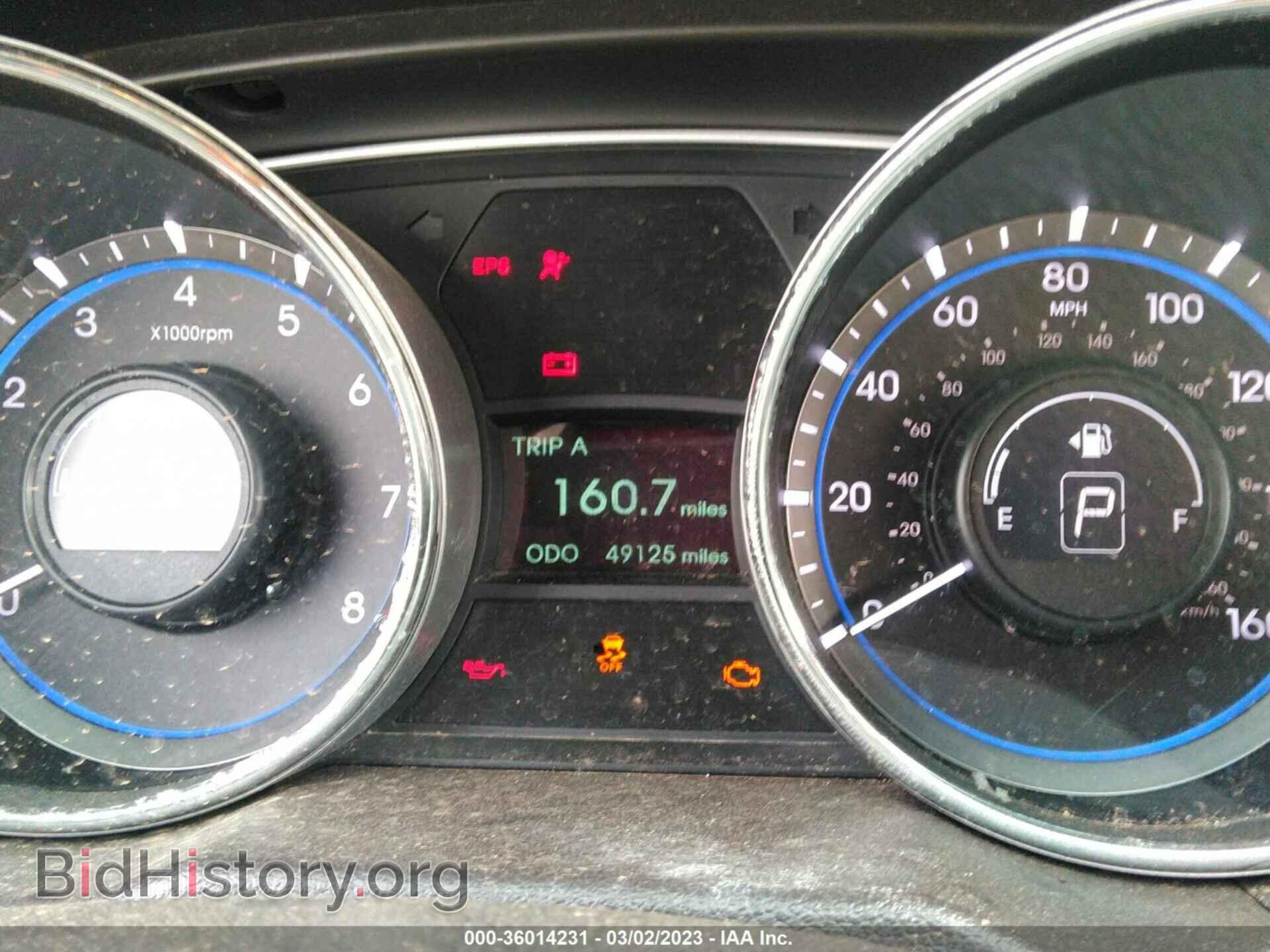 2013 HYUNDAI SONATA - VIN: 5NPEB4AC3DH781962 - Фото 7