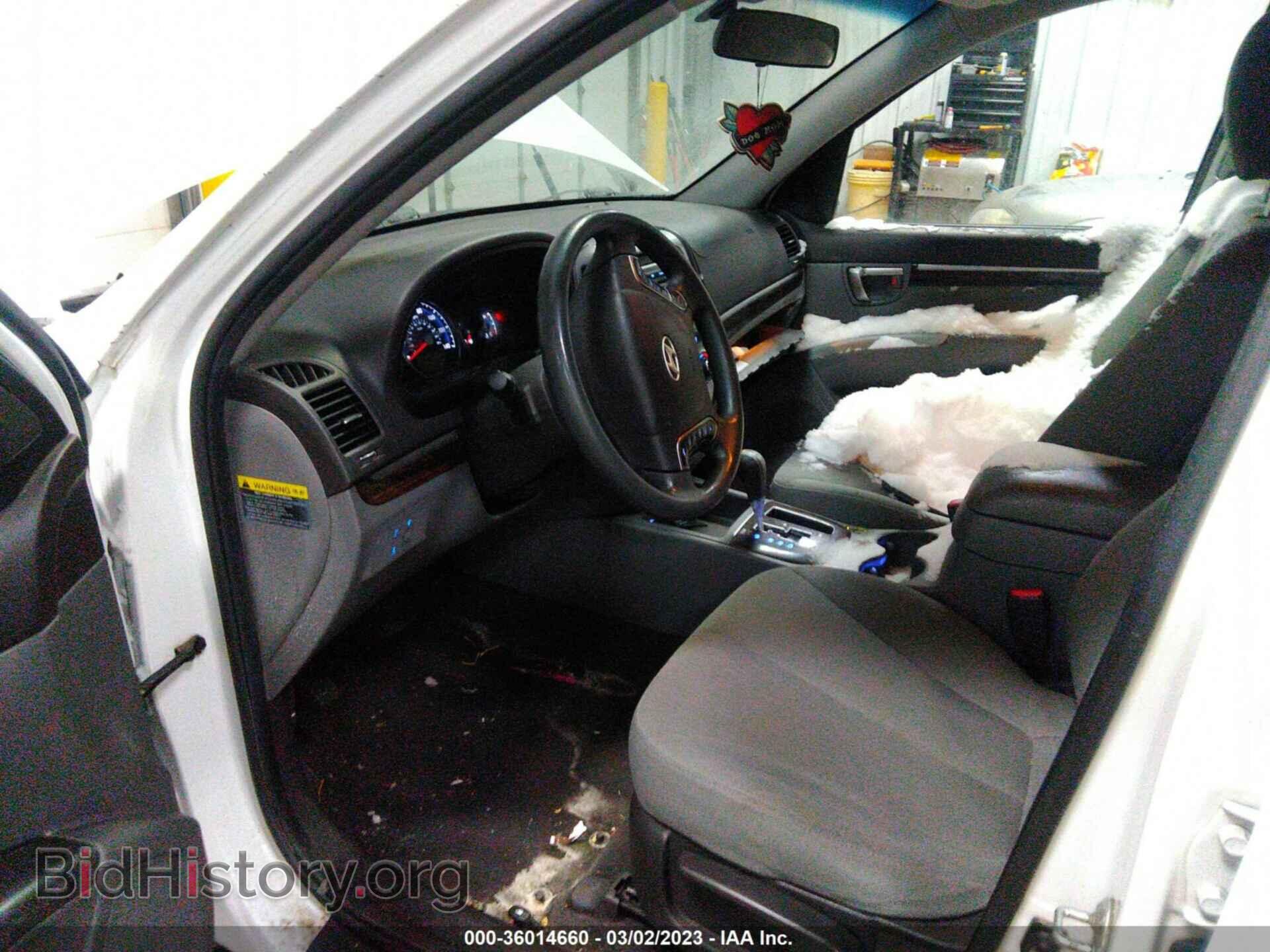 2010 HYUNDAI SANTA FE - VIN: 5NMSGDAB8AH333737 - Фото 5