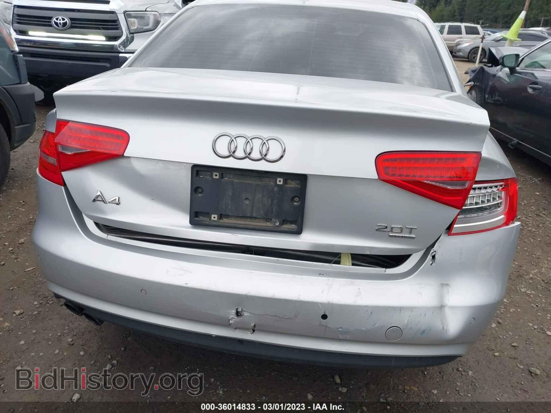 2013 AUDI A4 - VIN: WAUFFAFL8DN004660 - Photo 6