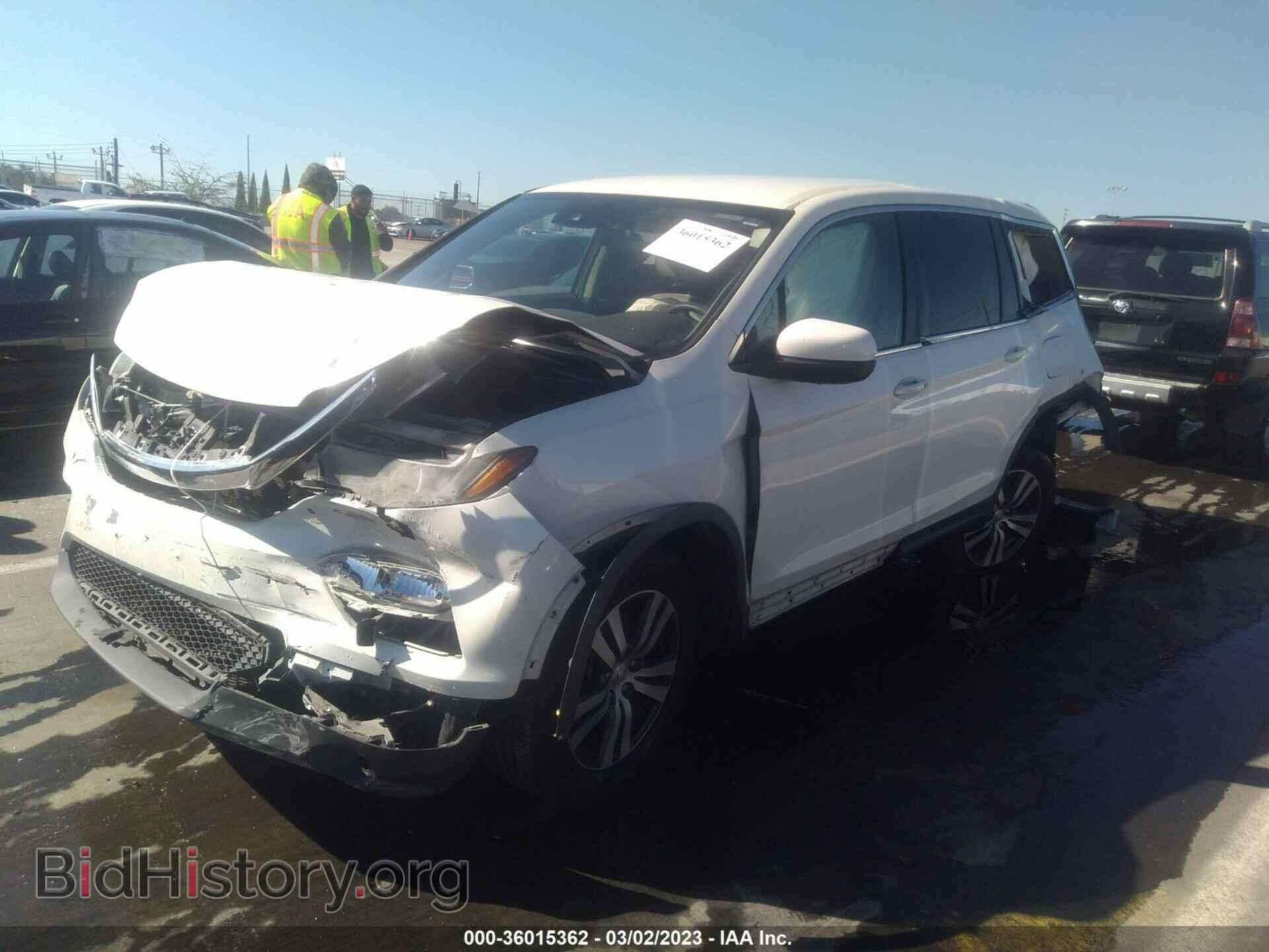 2016 HONDA PILOT - VIN: 5FNYF5H44GB020270 - Photo 2