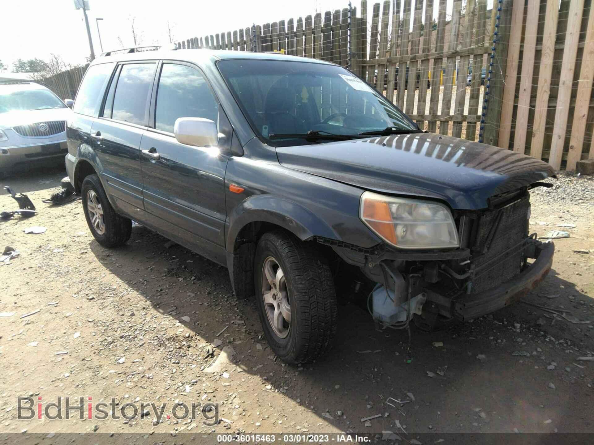 Photo 2HKYF18536H506747 - HONDA PILOT 2006