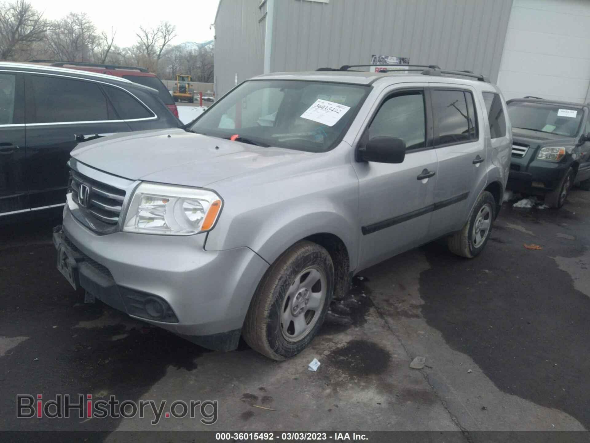 2013 HONDA PILOT - VIN: 5FNYF4H24DB060188 - Фото 2