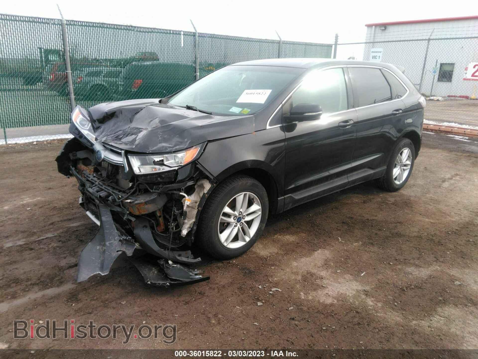 2015 FORD EDGE - VIN: 2FMTK4J89FBB46077 - Фото 2