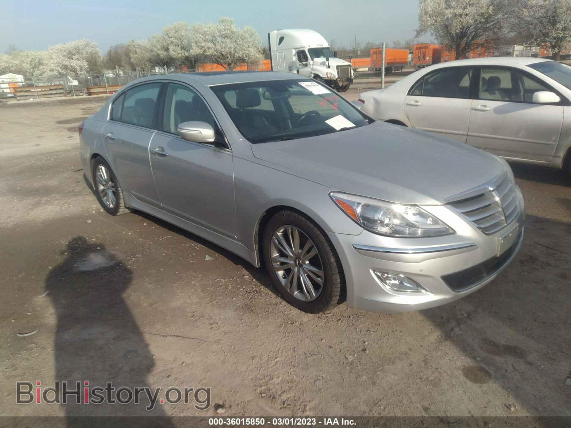 Фотография KMHGC4DD3CU193473 - HYUNDAI GENESIS 2012