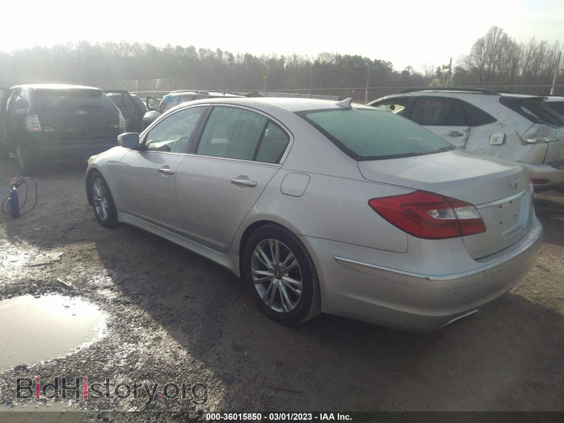 2012 HYUNDAI GENESIS - VIN: KMHGC4DD3CU193473 - Фото 3