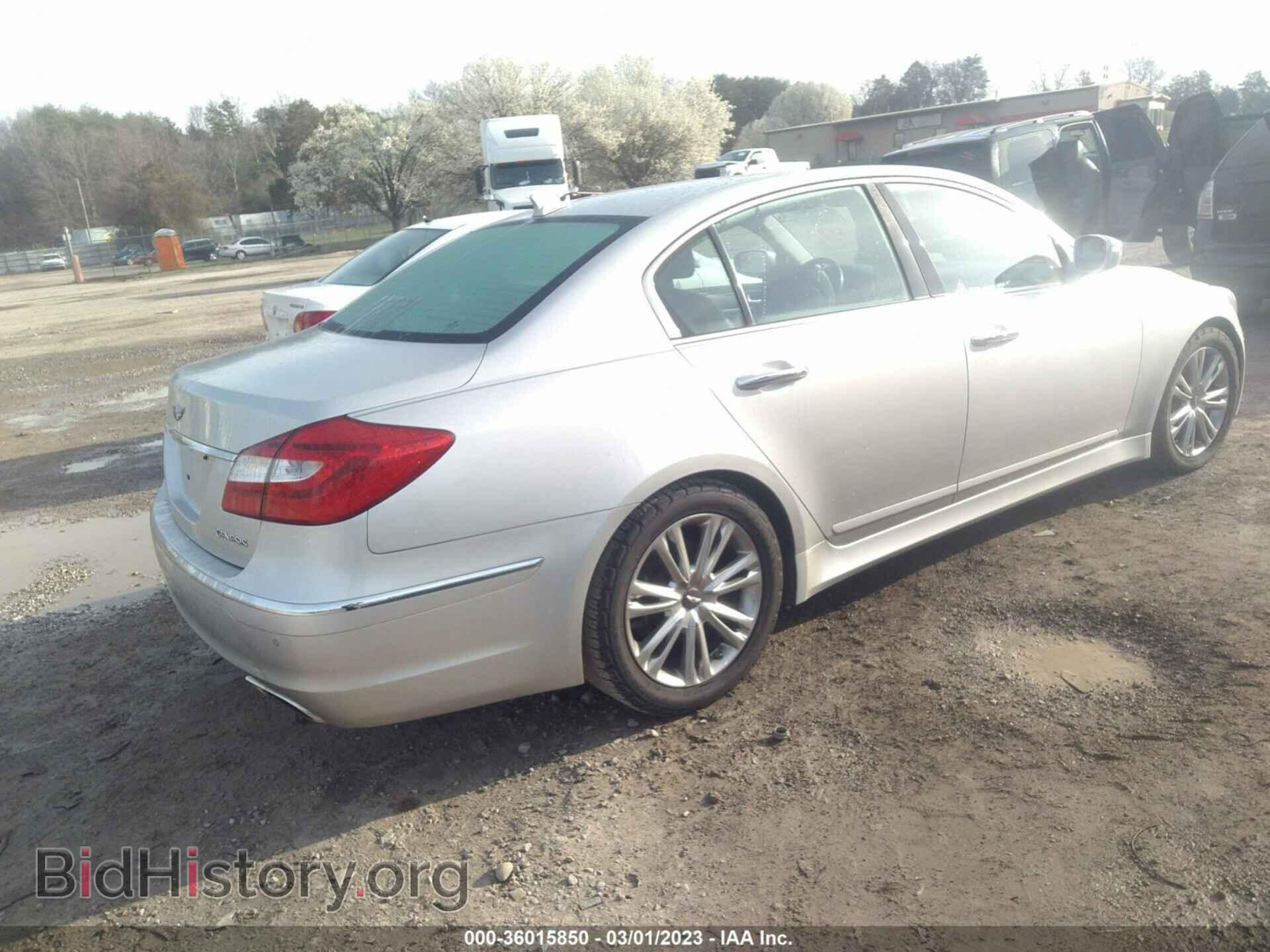 2012 HYUNDAI GENESIS - VIN: KMHGC4DD3CU193473 - Фото 4