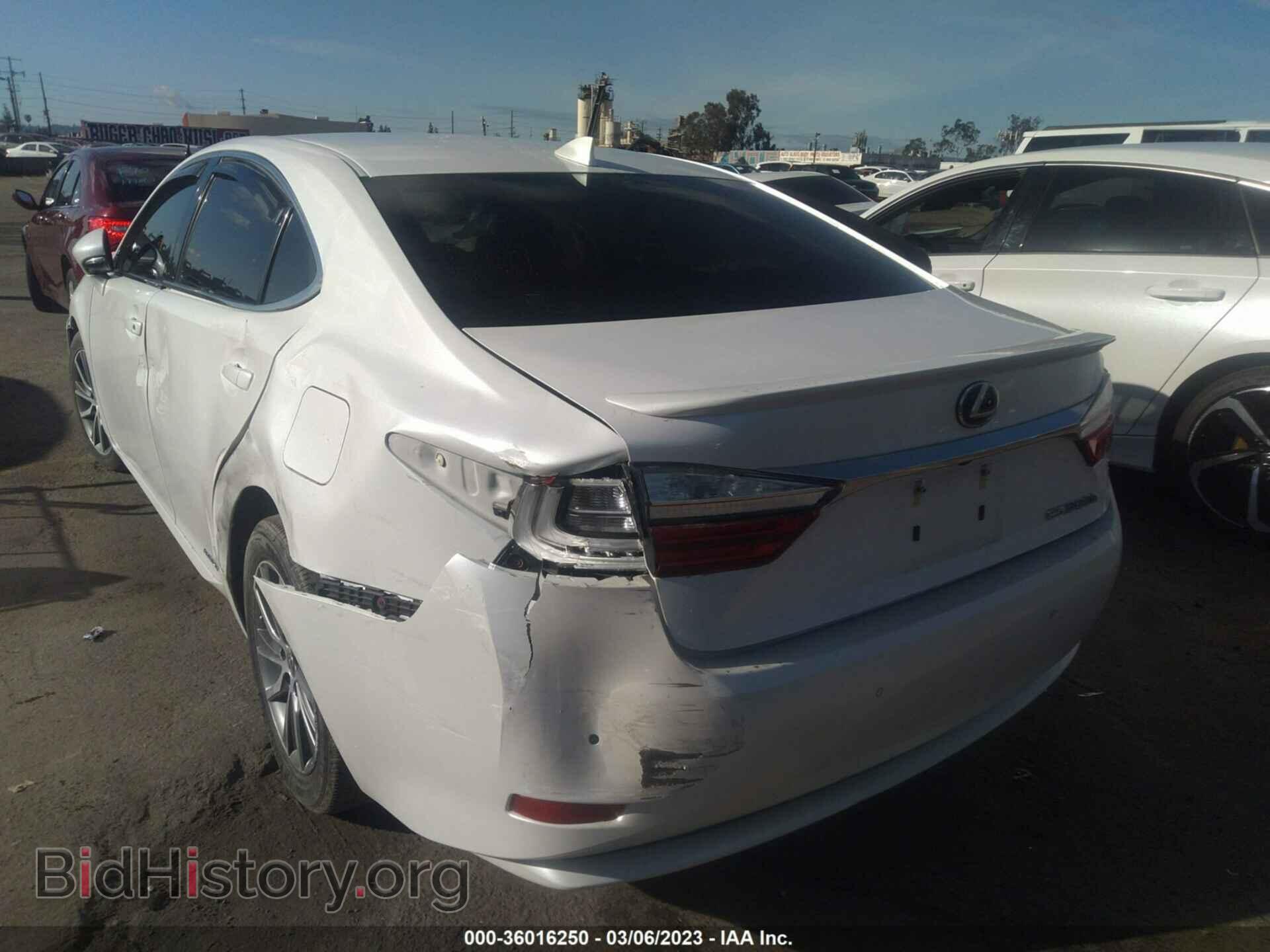 2018 LEXUS ES - VIN: JTHBW1GG8J2189405 - Фото 3