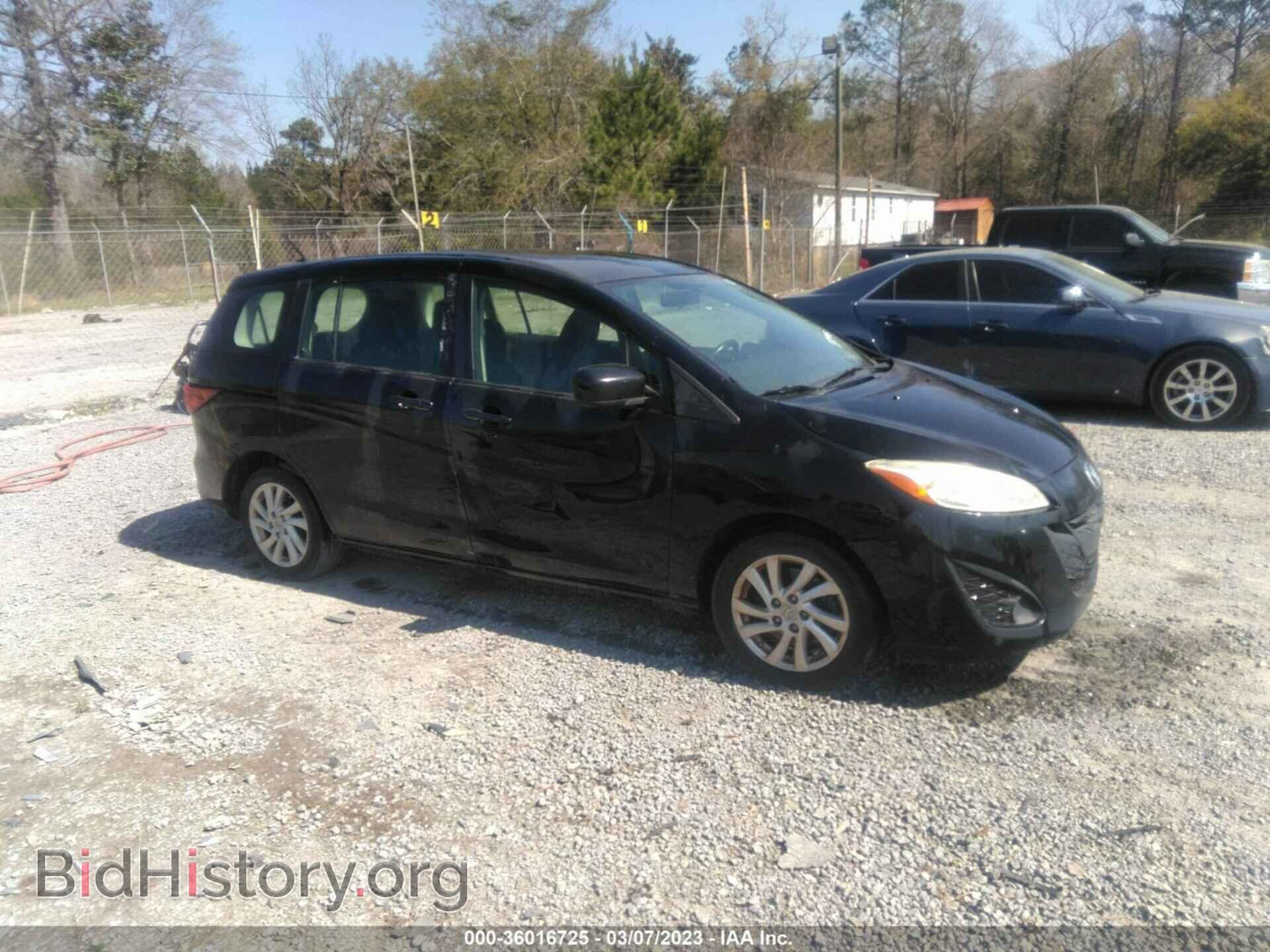 Photo JM1CW2BL3C0121835 - MAZDA MAZDA5 2012