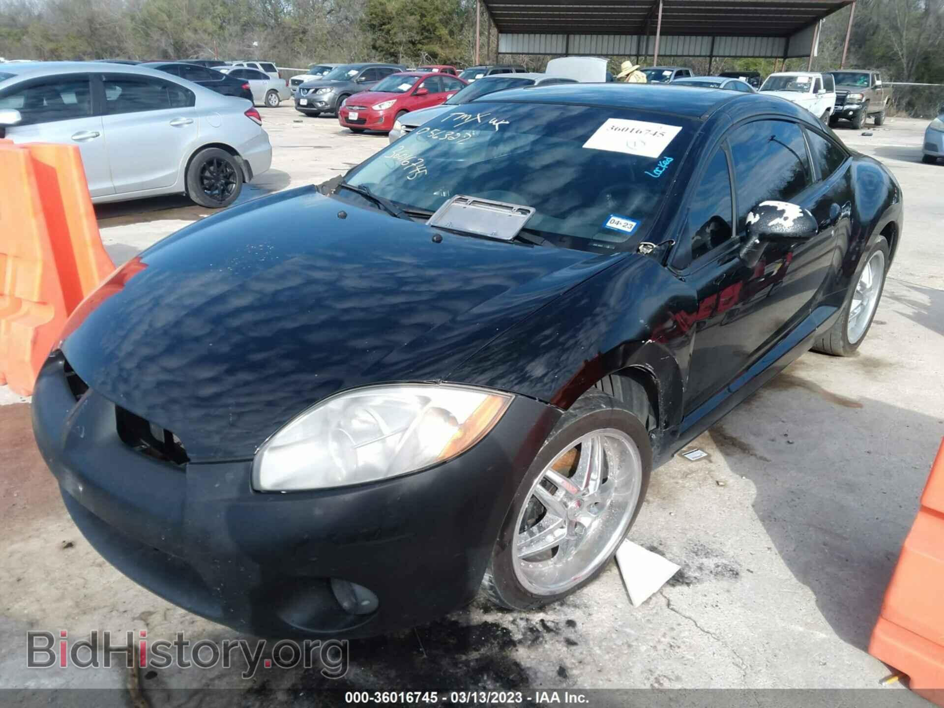 2007 MITSUBISHI ECLIPSE - VIN: 4A3AK64FX7E056327 - Фото 2
