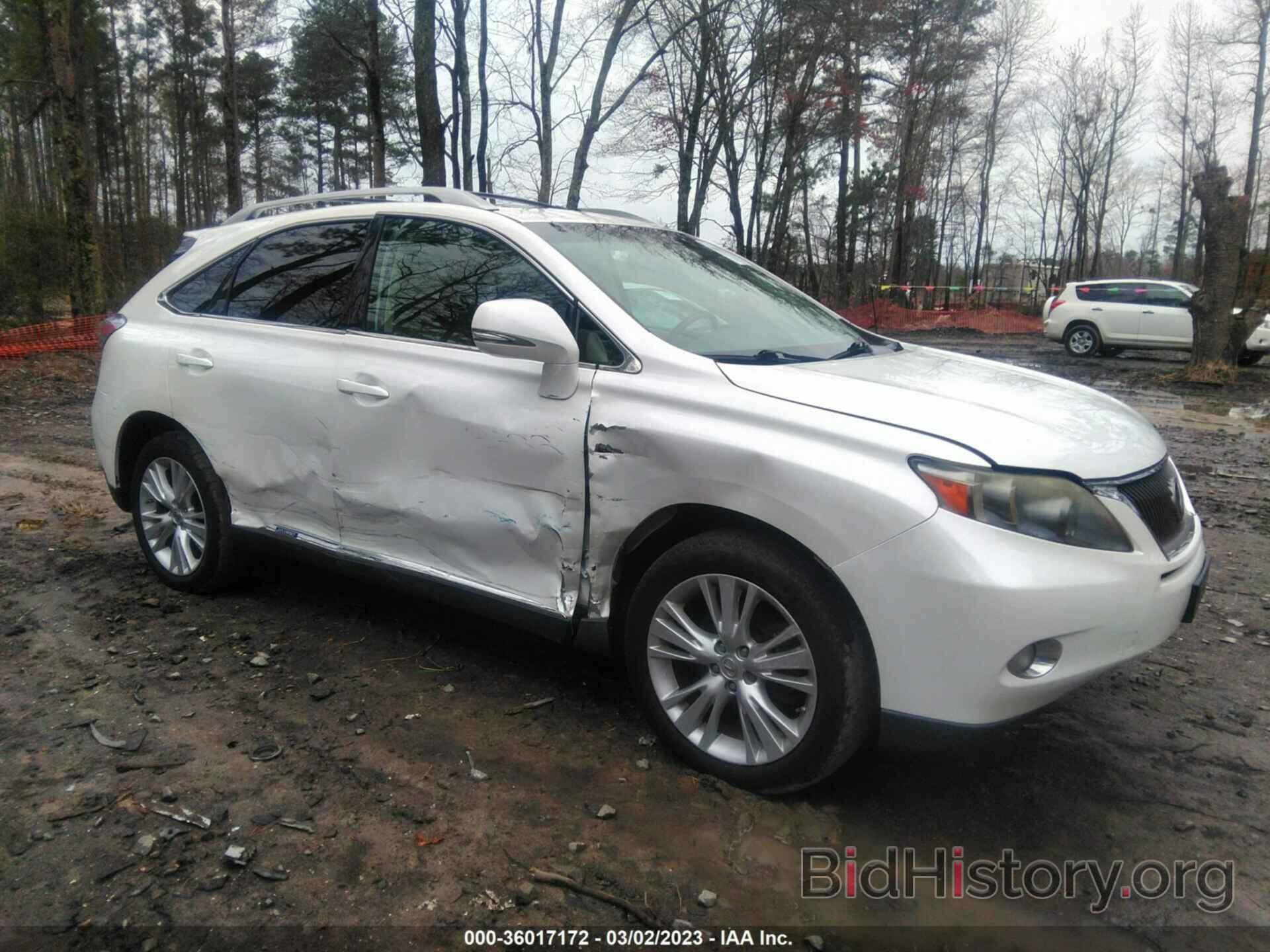 Фотография JTJBC1BA3A2030088 - LEXUS RX 450H 2010