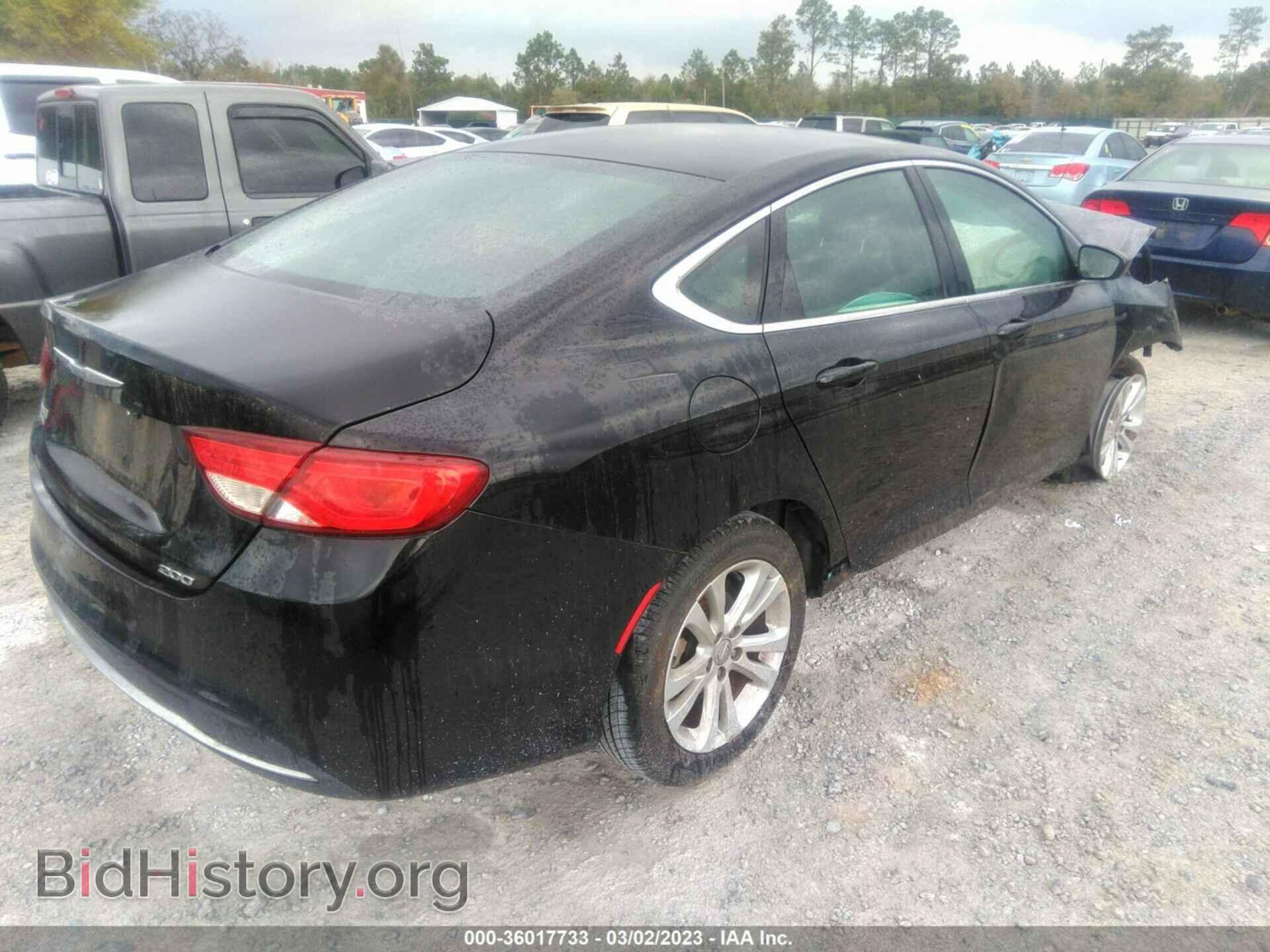 2015 CHRYSLER 200 - VIN: 1C3CCCAB7FN577193 - Фото 4
