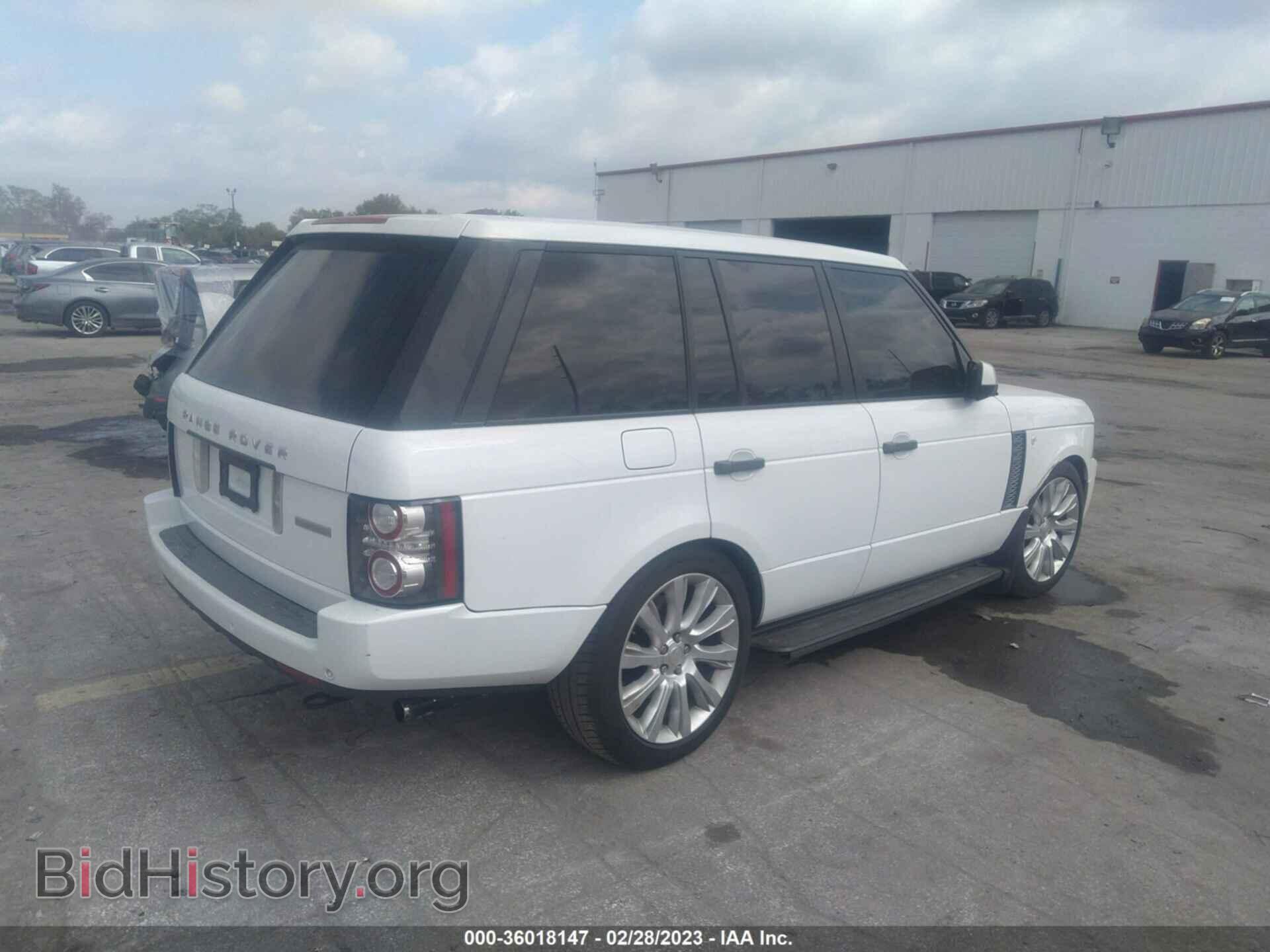 2011 LAND ROVER RANGE ROVER - VIN: SALMF1E40BA347965 - Фото 4