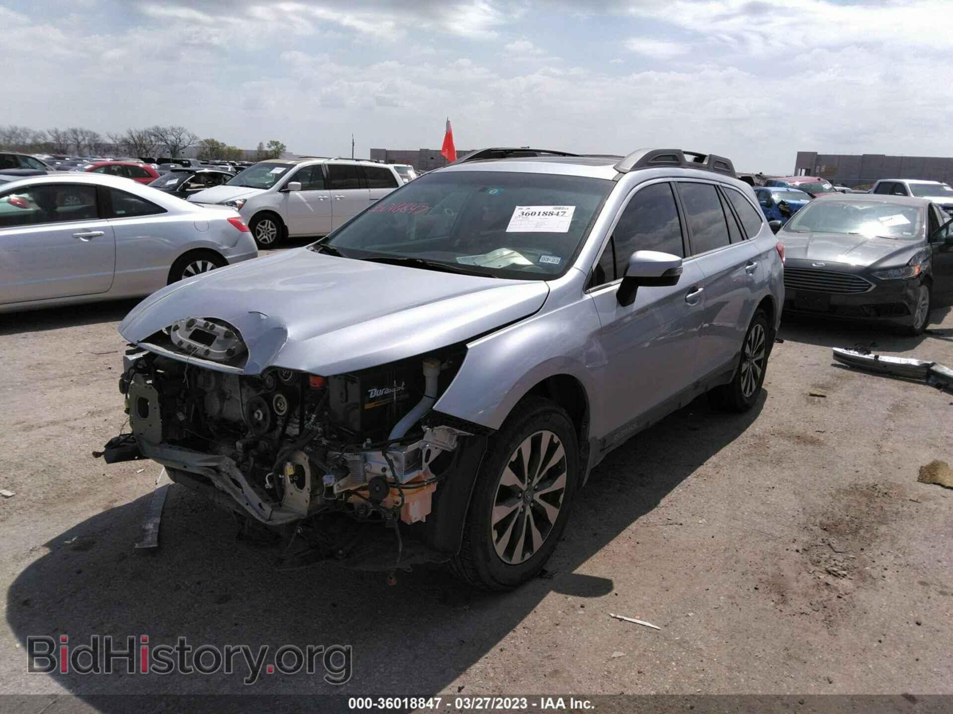 2016 SUBARU OUTBACK - VIN: 4S4BSBLC8G3301592 - Фото 2