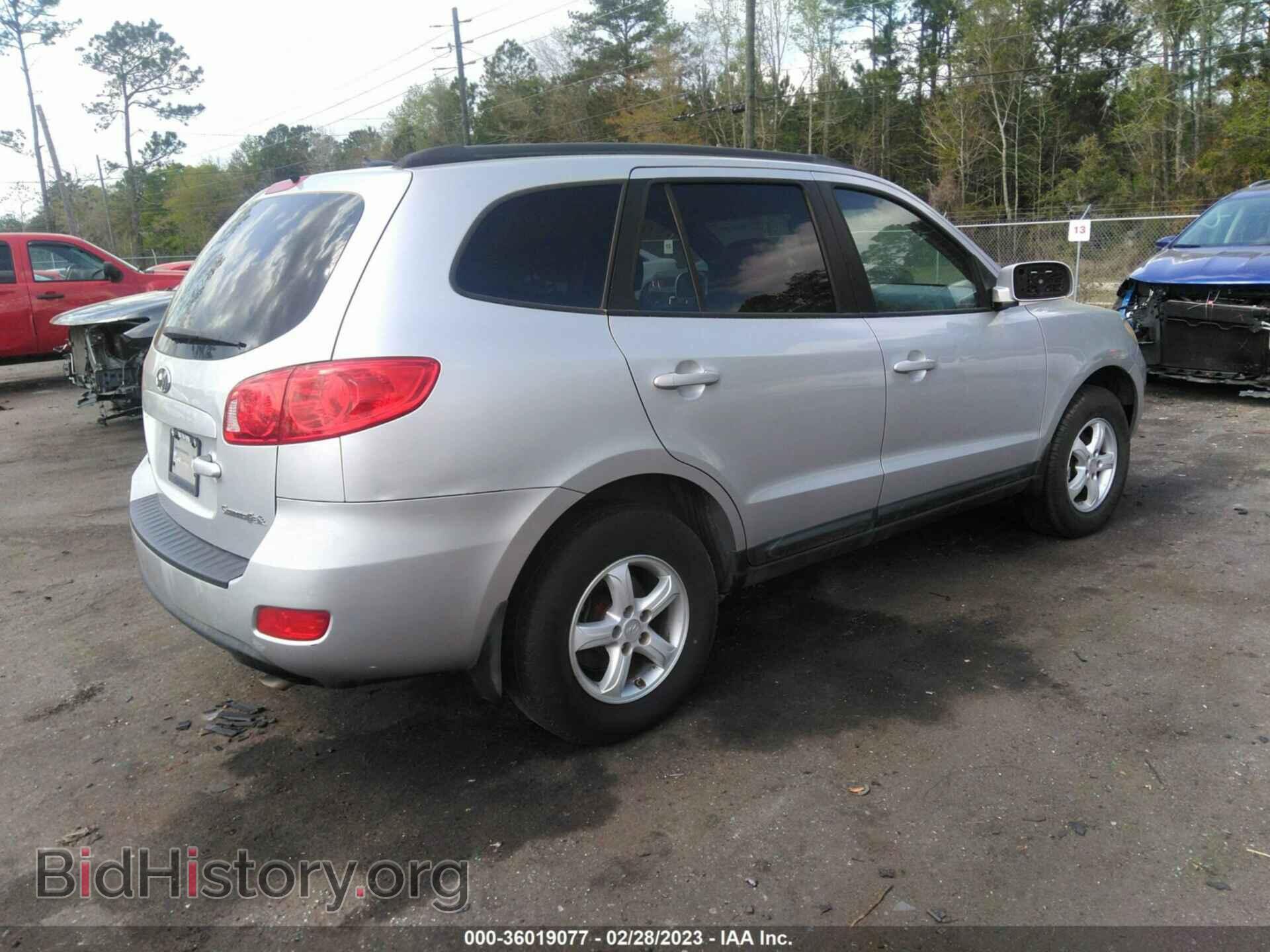 2008 HYUNDAI SANTA FE - VIN: 5NMSG13D68H191833 - Фото 4