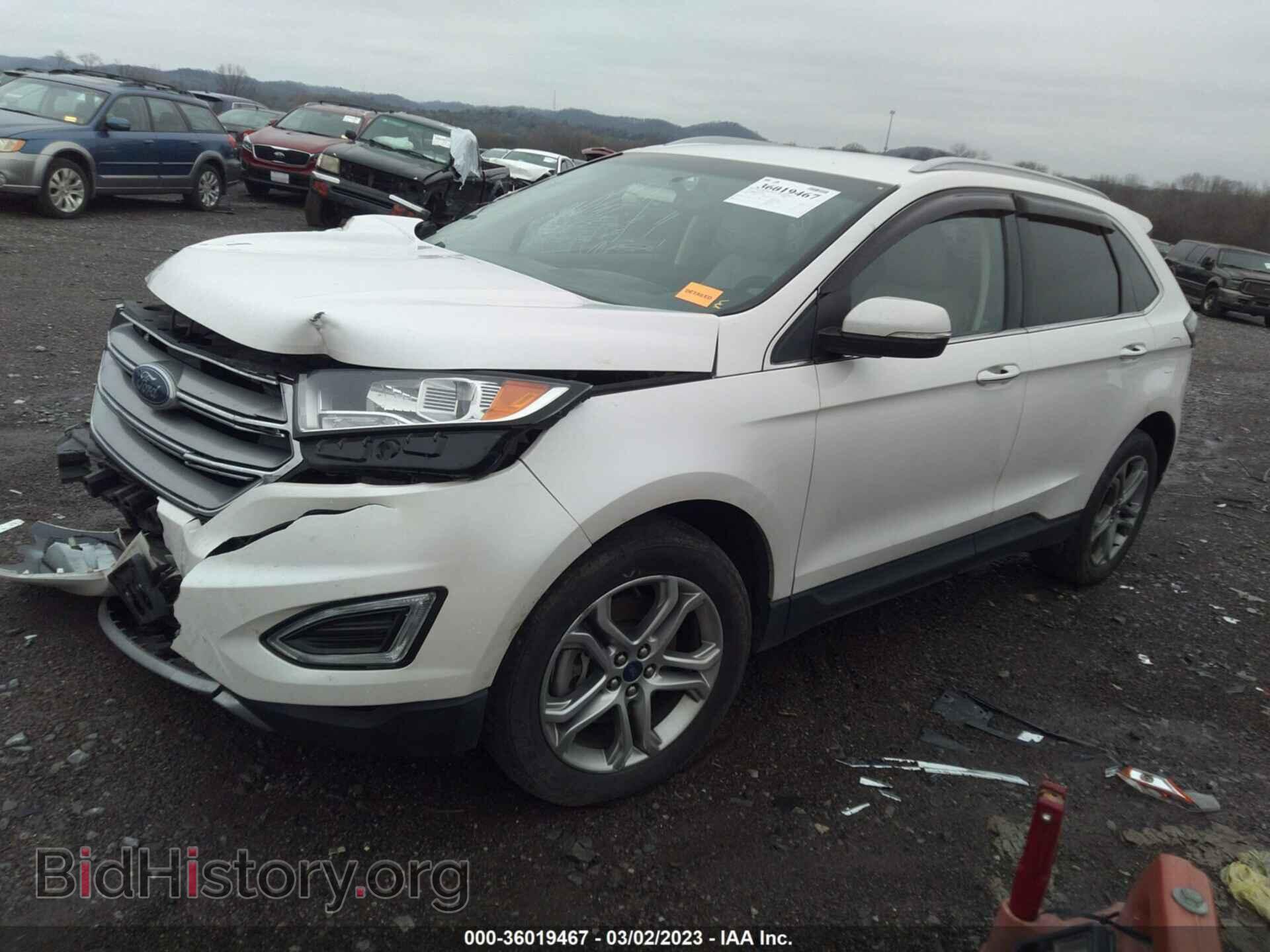 2016 FORD EDGE - VIN: 2FMPK4K87GBB23771 - Фото 2