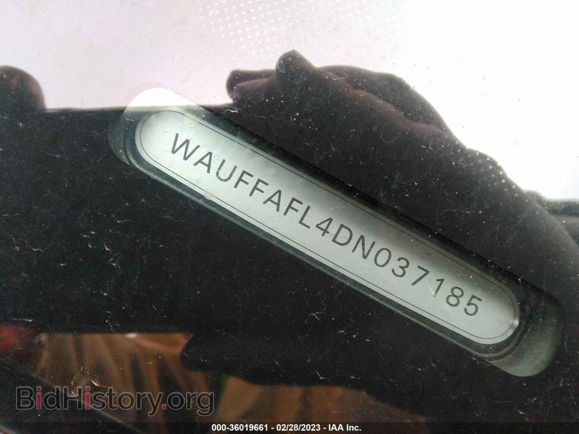 2013 AUDI A4 - VIN: WAUFFAFL4DN037185 - Фото 9