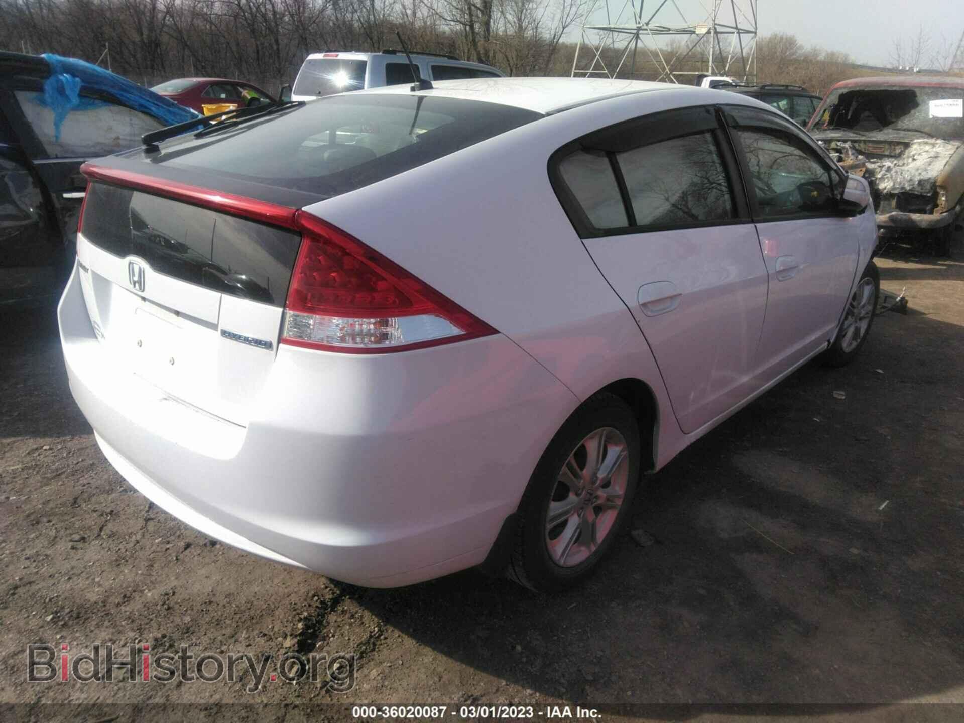2010 HONDA INSIGHT - VIN: JHMZE2H77AS031837 - Фото 4