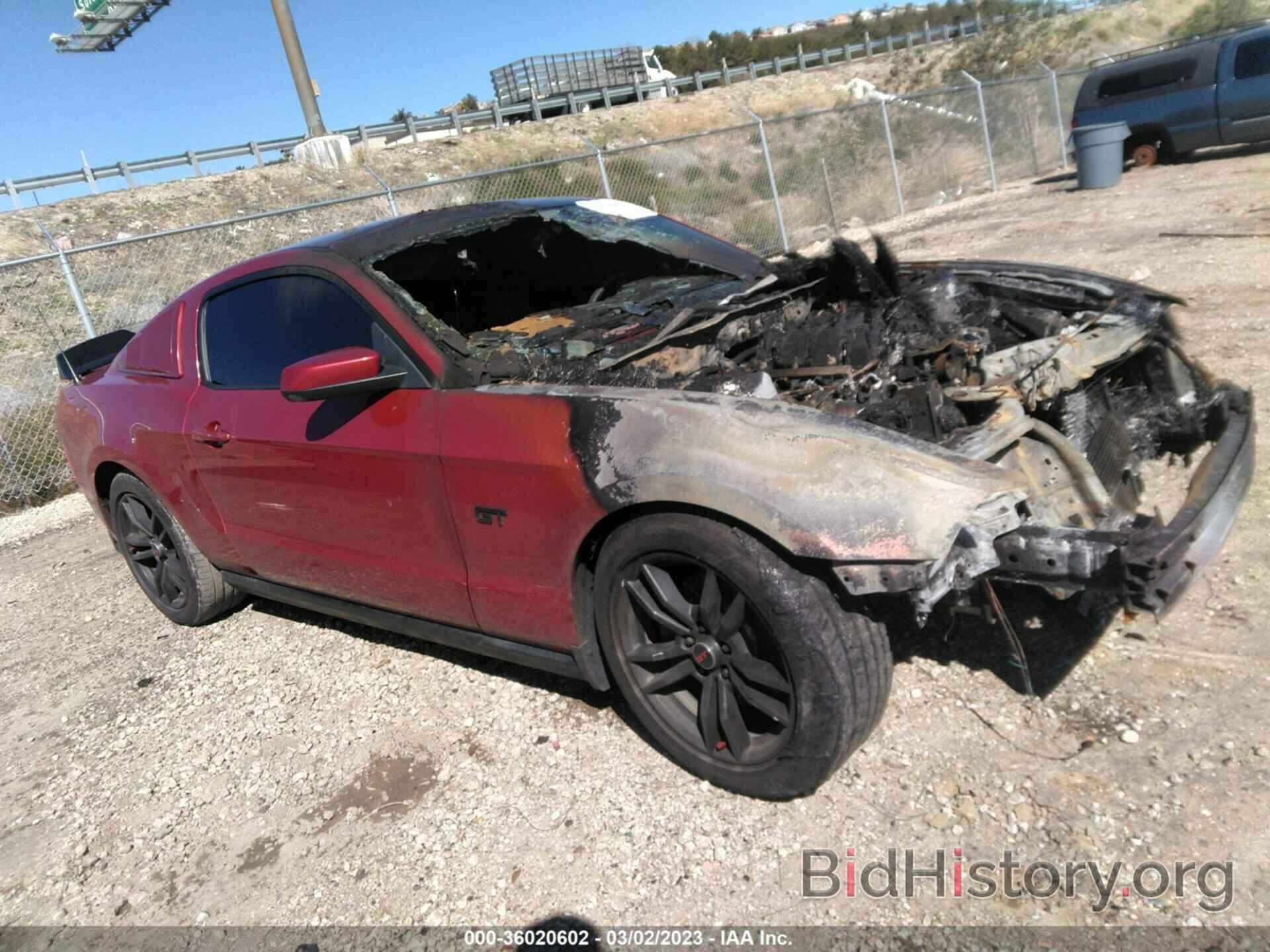 Photo 1ZVBP8CH8A5100630 - FORD MUSTANG 2010