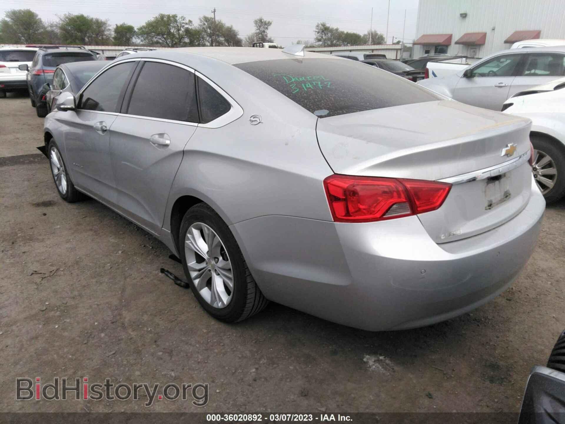 2015 CHEVROLET IMPALA - VIN: 2G1115SL0F9209185 - Фото 3